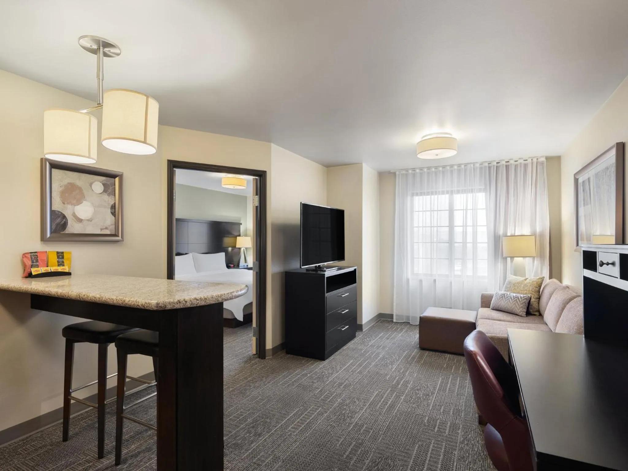 Photo of the whole room, Bed in Staybridge Suites Midvale by IHG