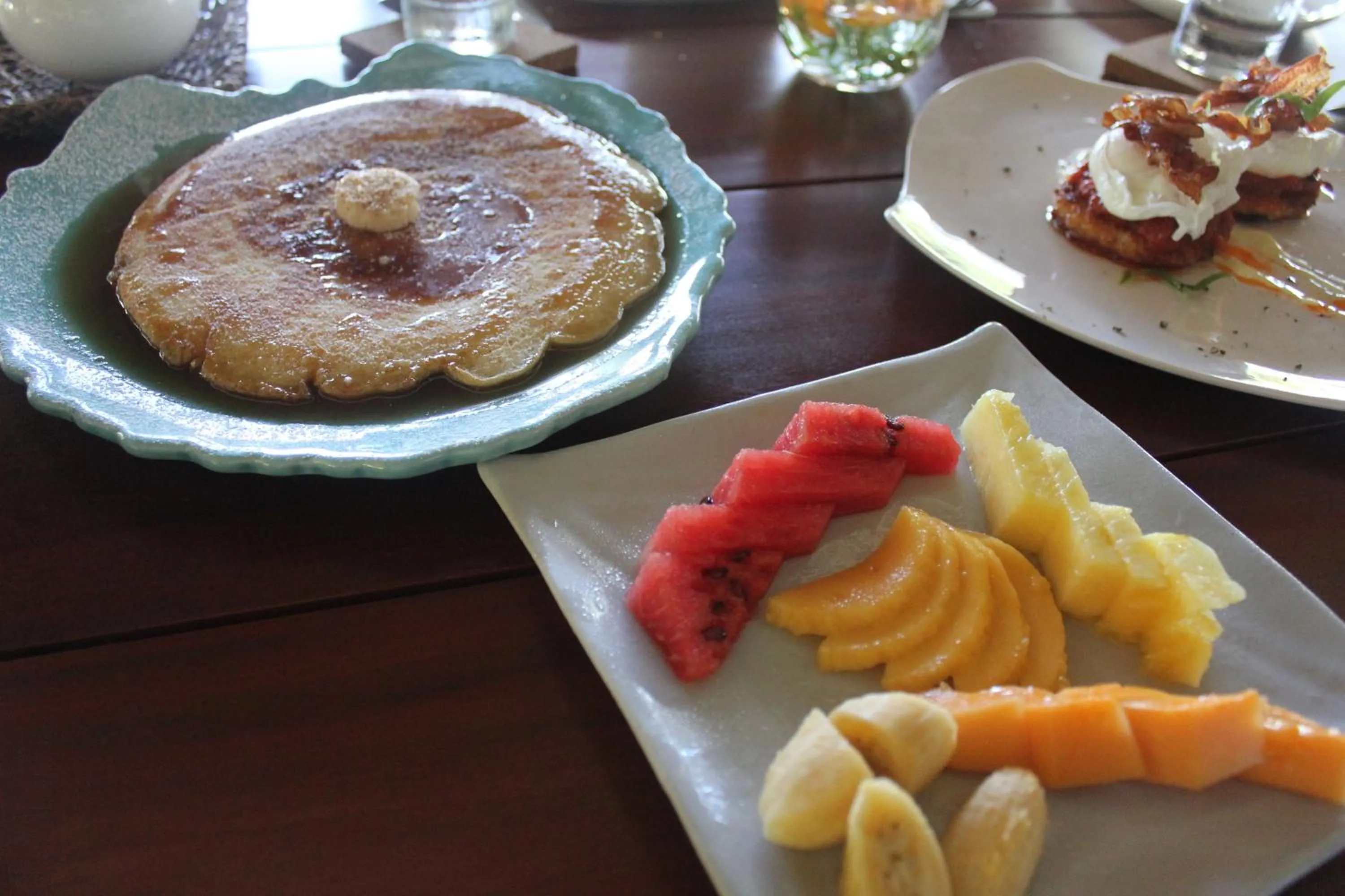 Food close-up in Amun Ini Beach Resort & Spa