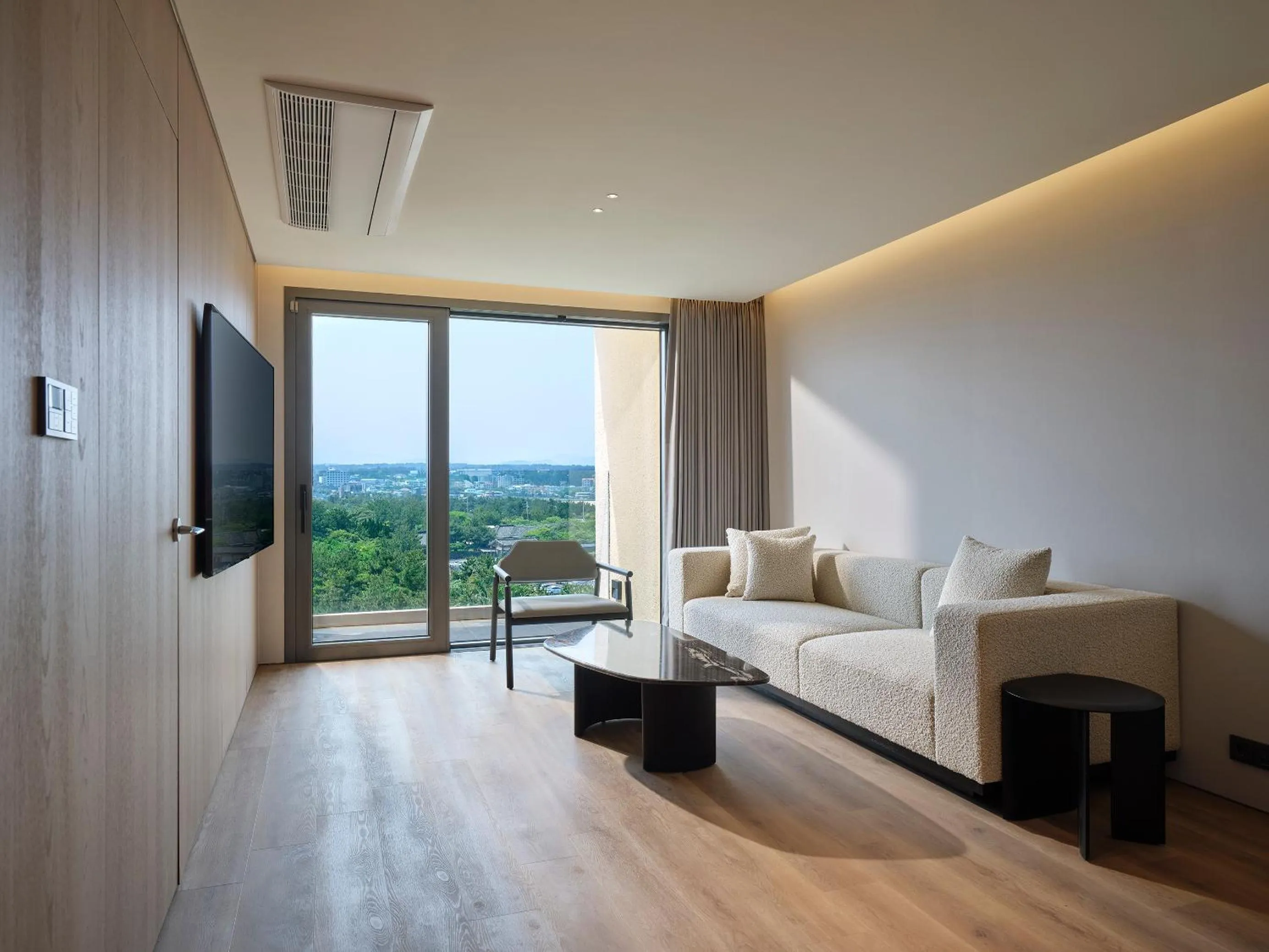 Living room in Haevichi Hotel & Resort Jeju
