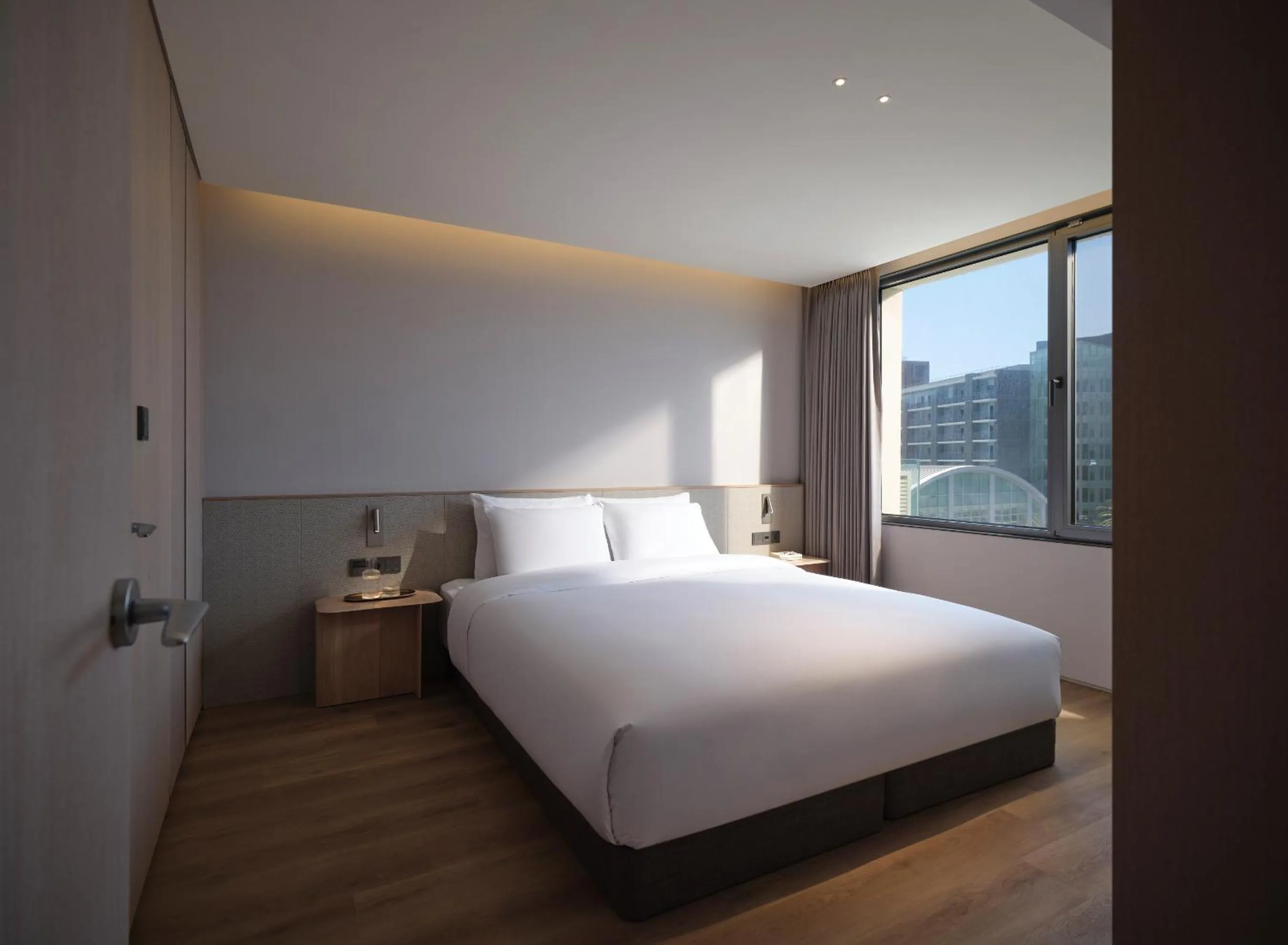 Bedroom, Bed in Haevichi Hotel & Resort Jeju