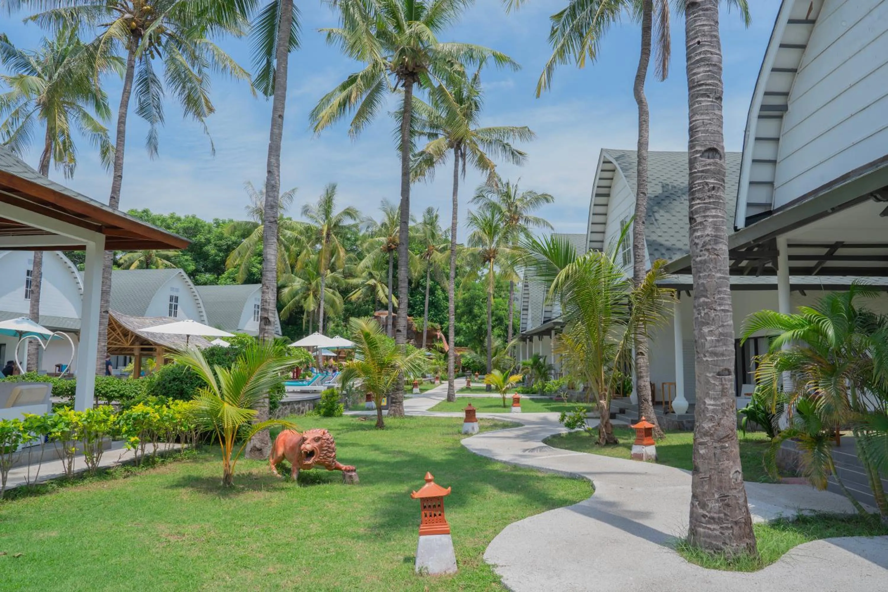 Garden in Jambuluwuk Oceano Gili Trawangan