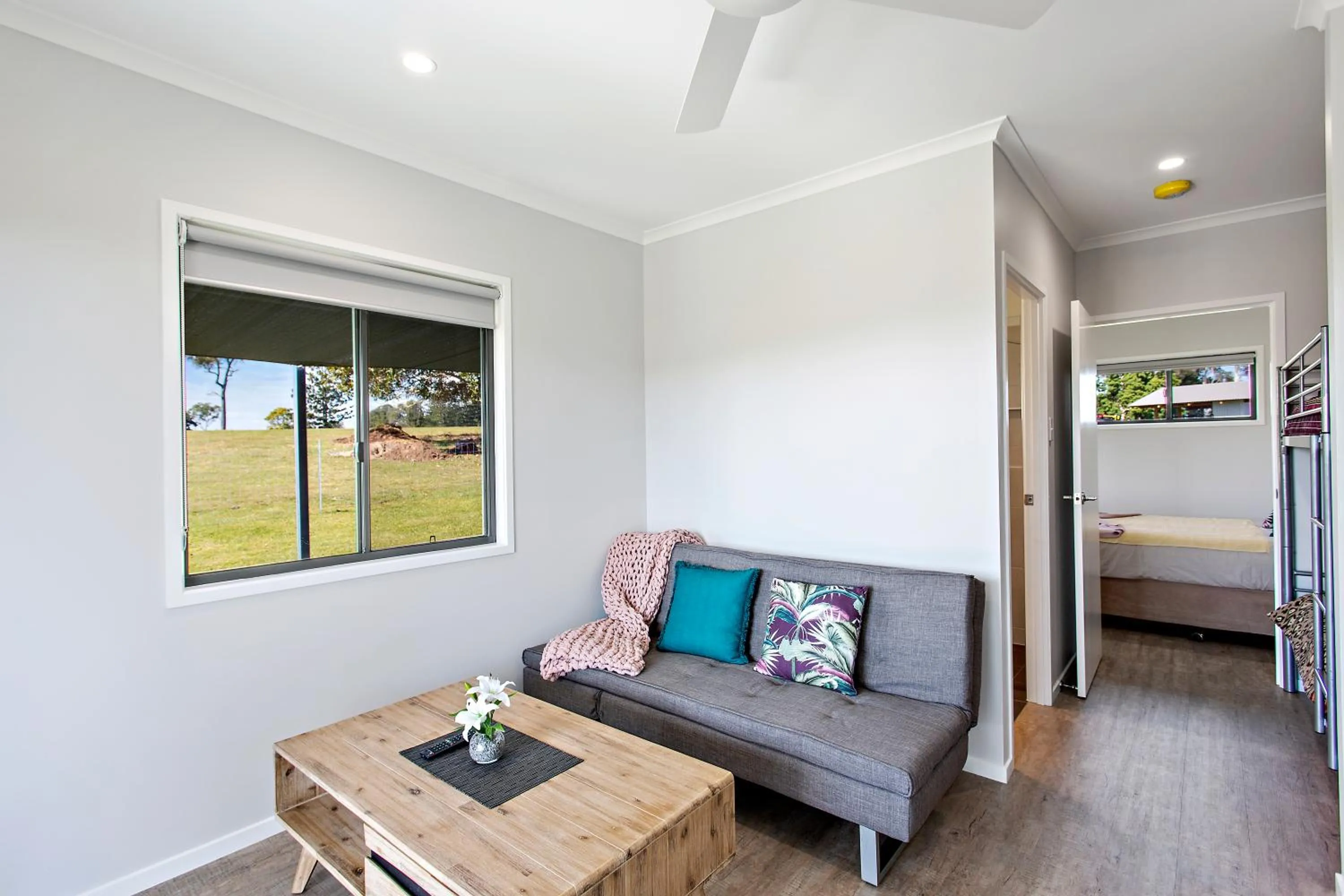 Bed in Valley Cabins By The Creek