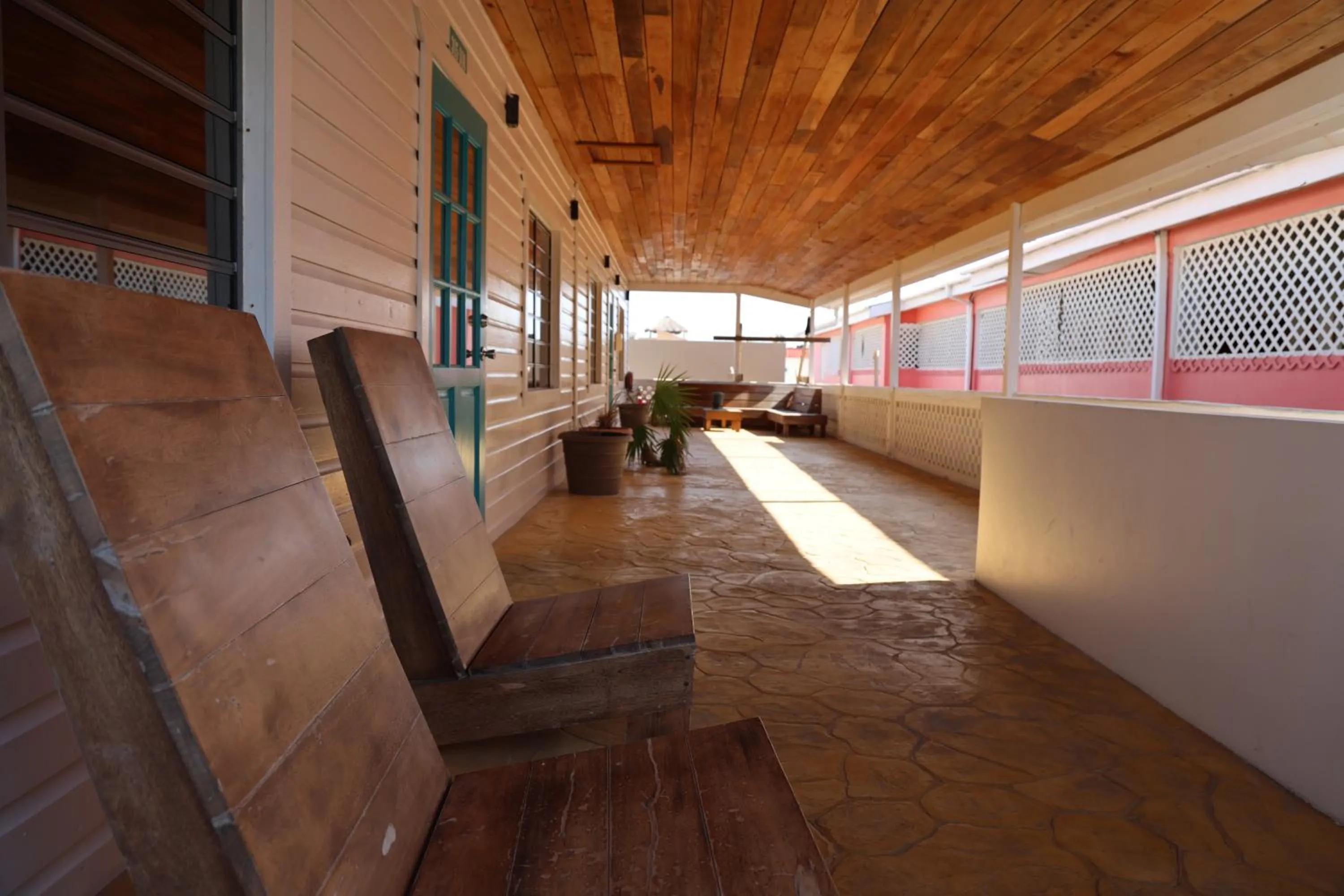 Property building in La Casa de Paz Hotel