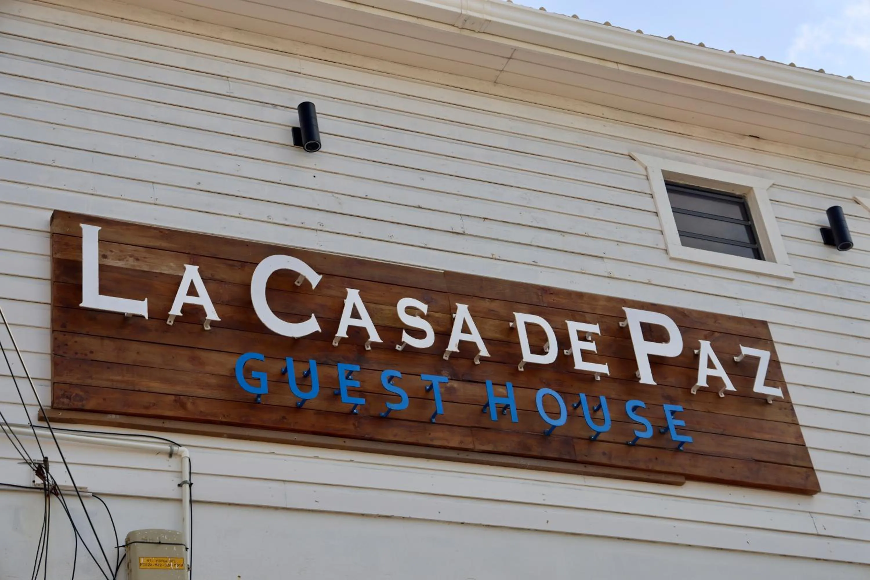 Property building in La Casa de Paz Hotel