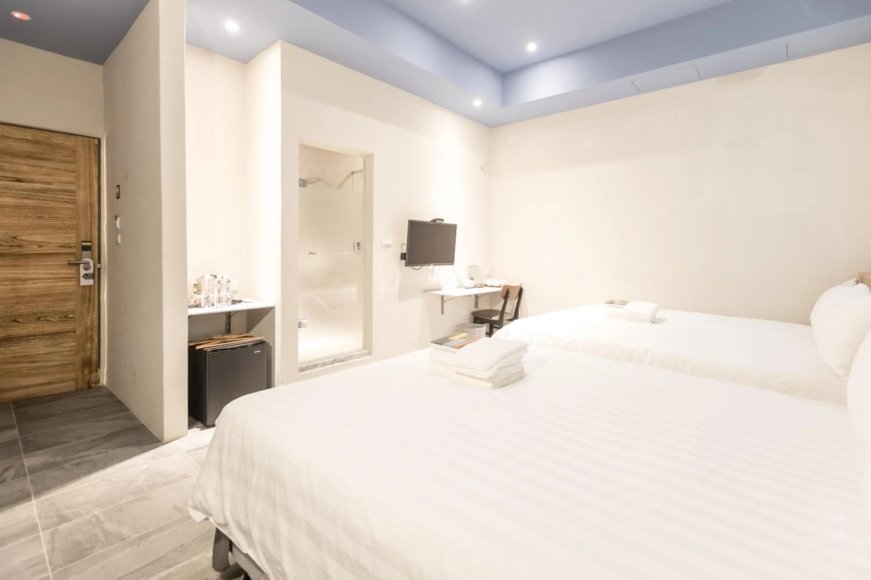 Bed in Tiin Tinn Inn - Tiehua Xiutai