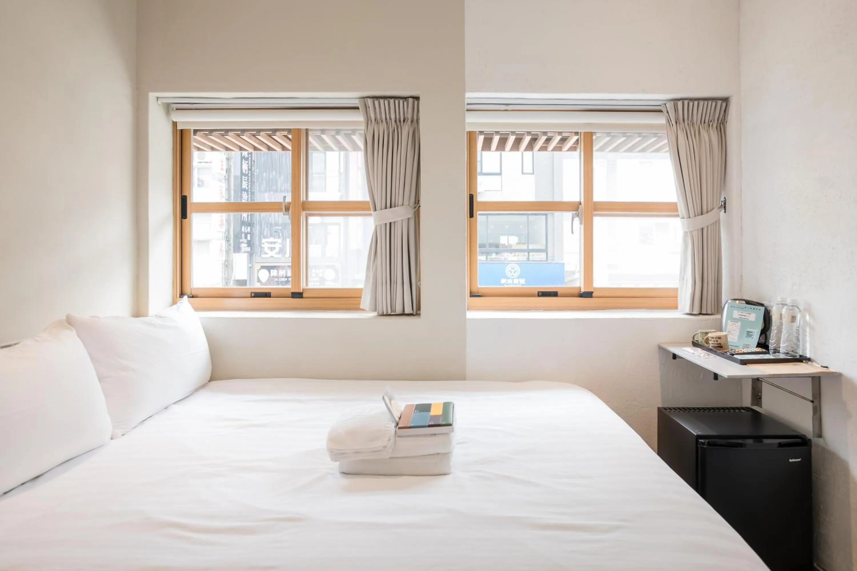 Bed in Tiin Tinn Inn - Tiehua Xiutai