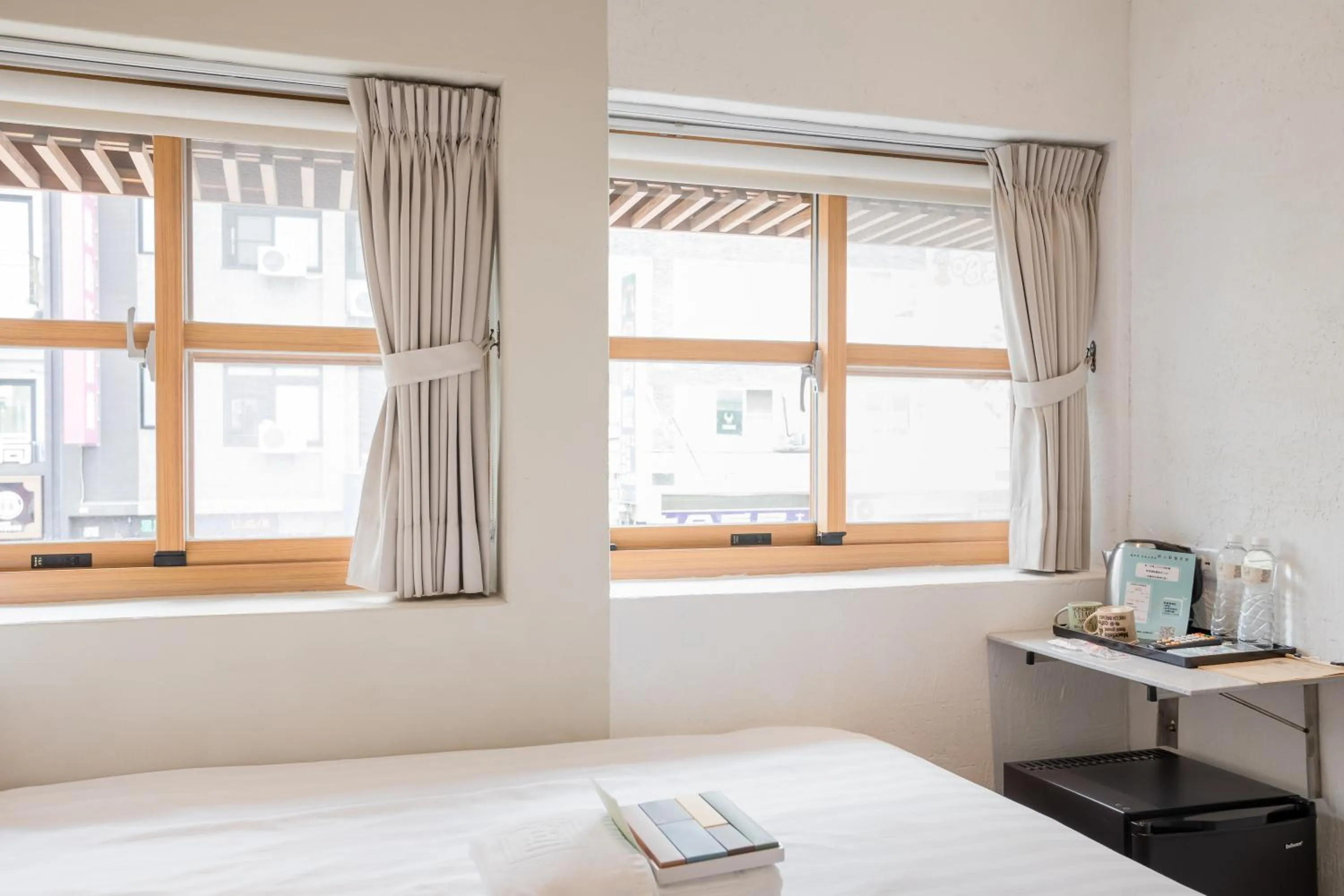 Bed in Tiin Tinn Inn - Tiehua Xiutai