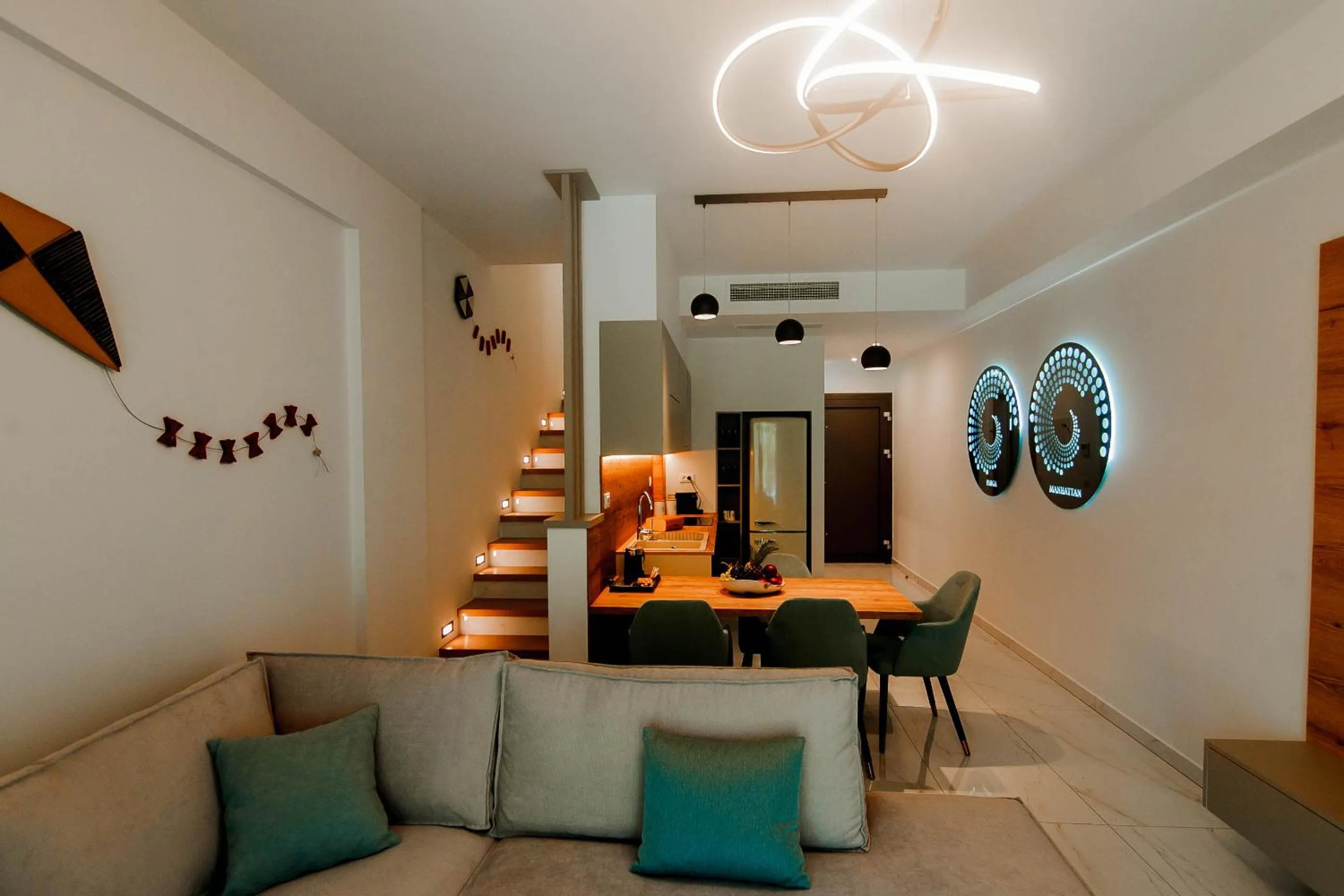 Dining area in Elite Luxury Villas