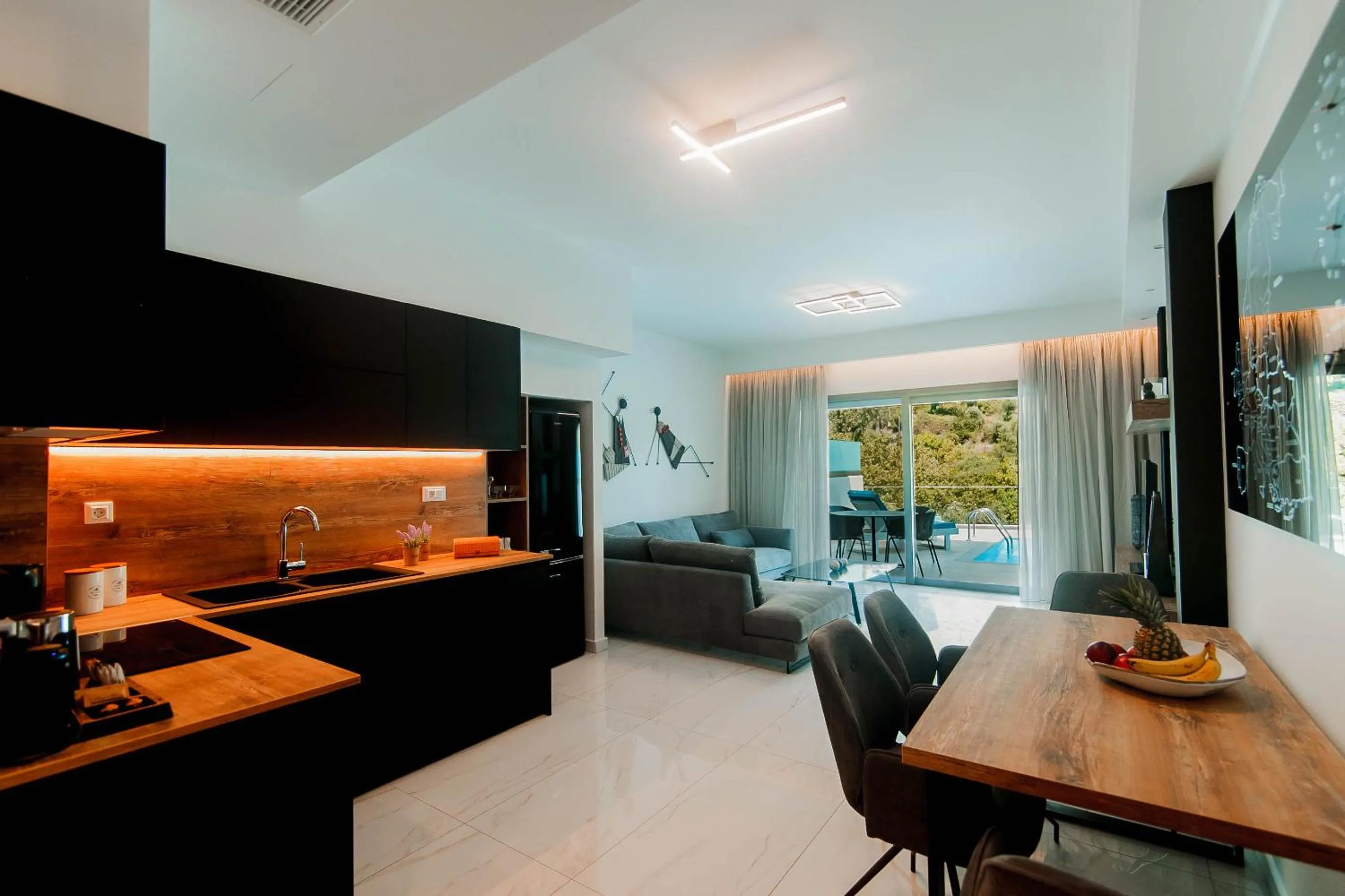 Kitchen or kitchenette in Elite Luxury Villas
