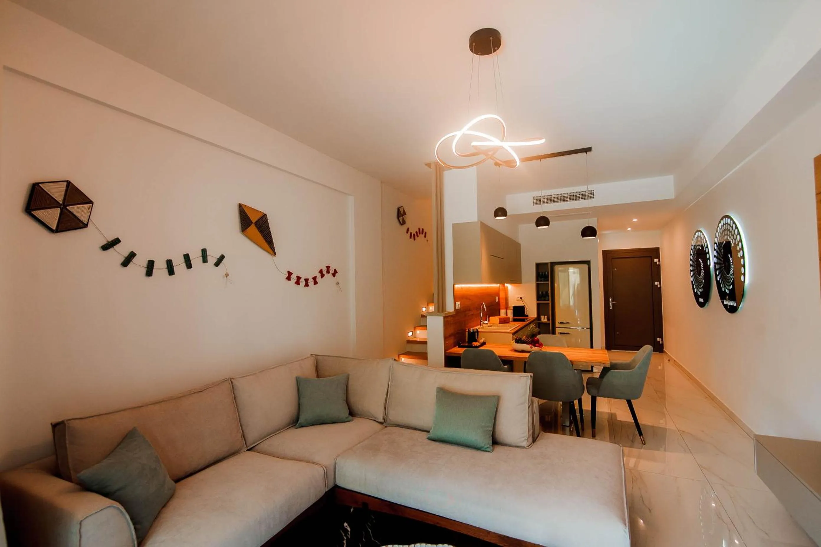 Living room in Elite Luxury Villas