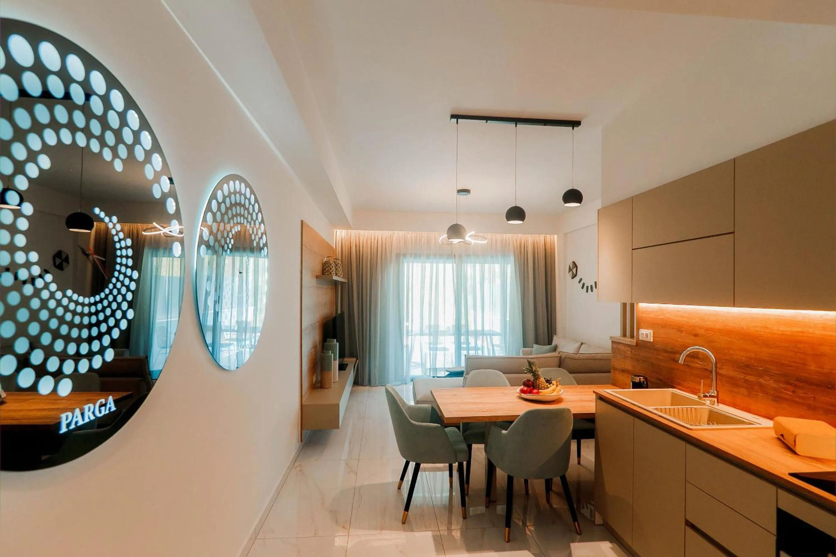 Kitchen or kitchenette in Elite Luxury Villas