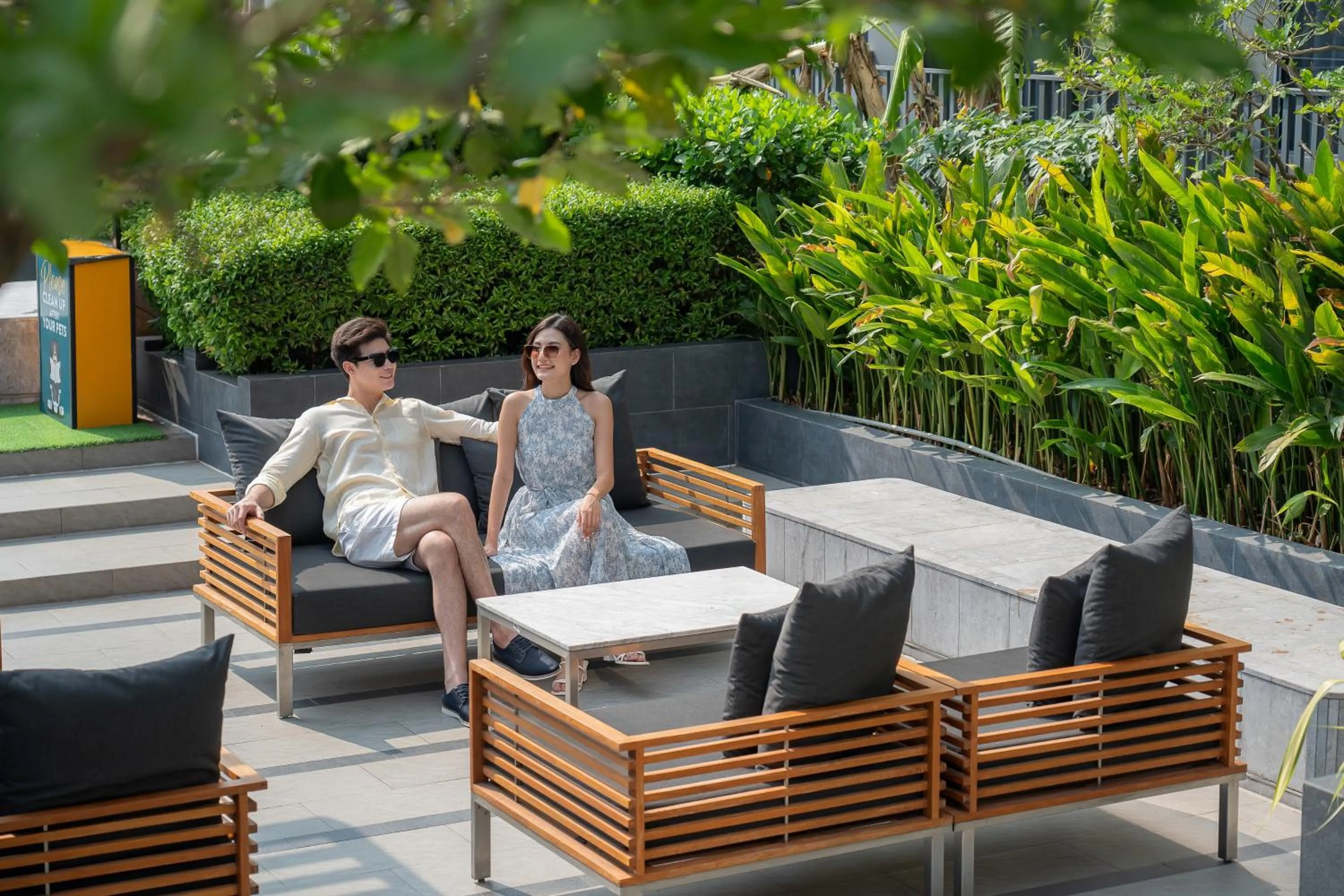 Garden in Staybridge Suites Bangkok Thonglor by IHG