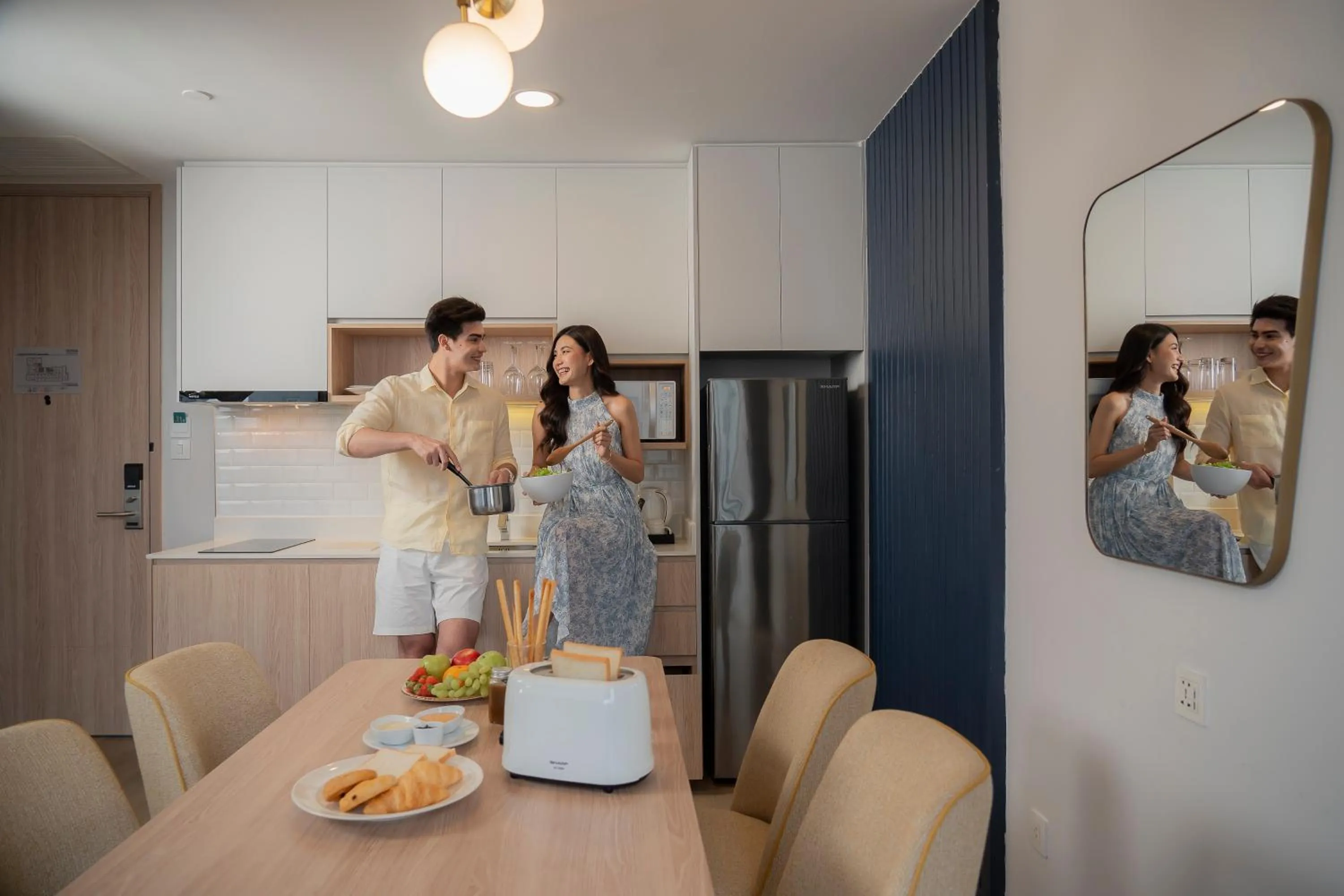 Kitchen or kitchenette in Staybridge Suites Bangkok Thonglor by IHG