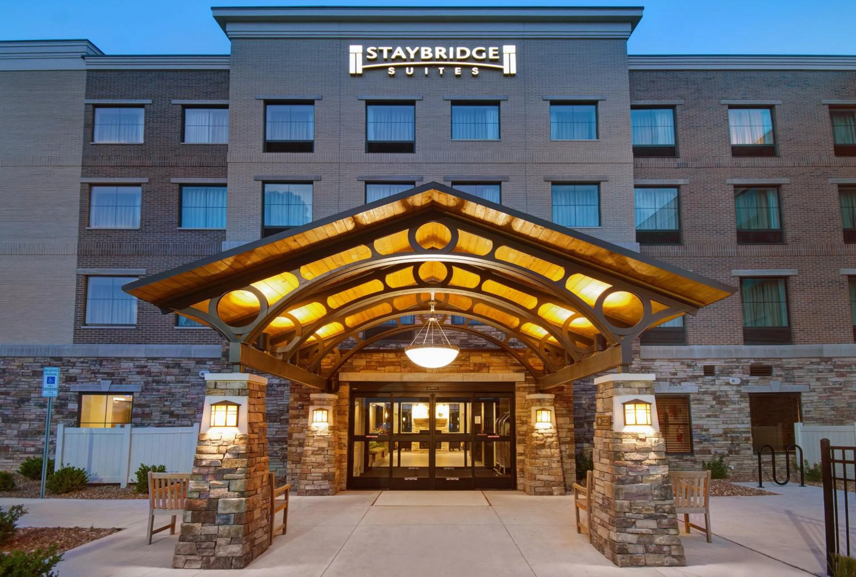 Property building in Staybridge Suites Sterling Heights - Detroit by IHG