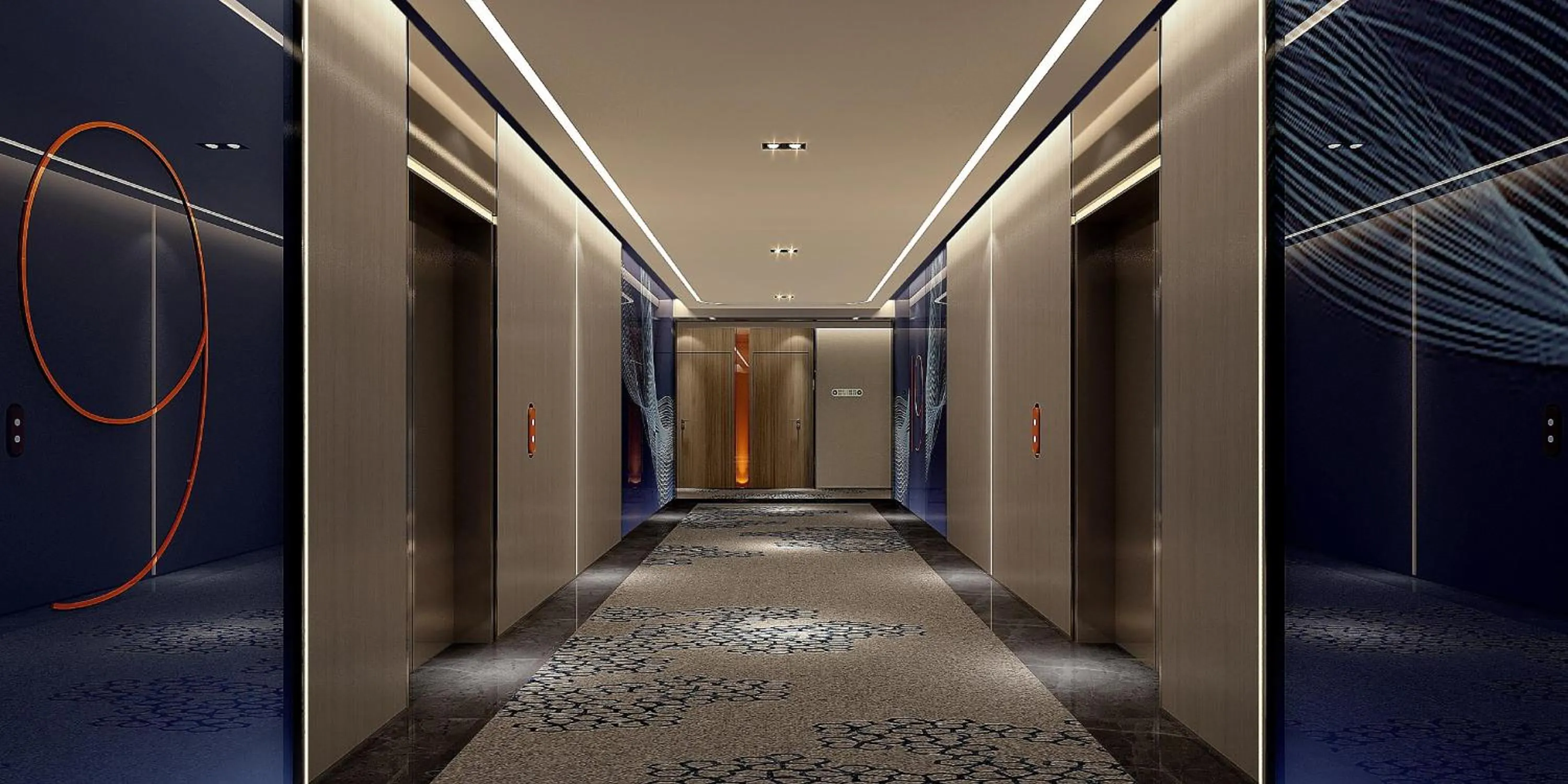 elevator in Holiday Inn Express Zhoushan Dinghai by IHG