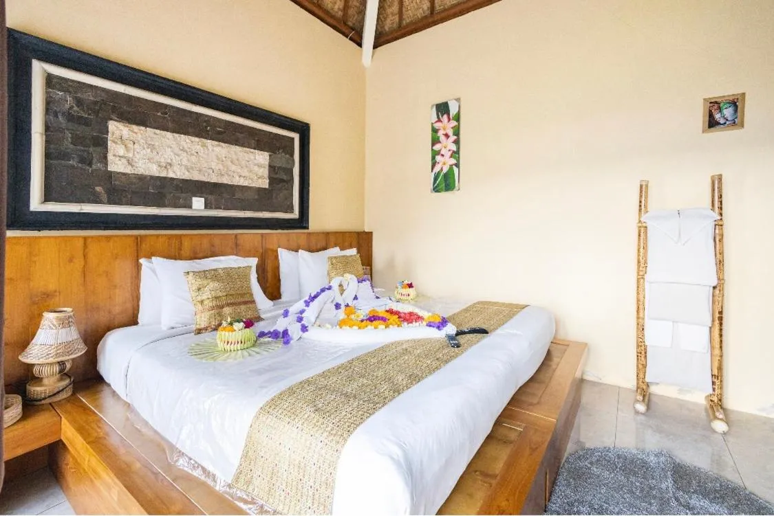 Bed in Ayodya Batur Villa