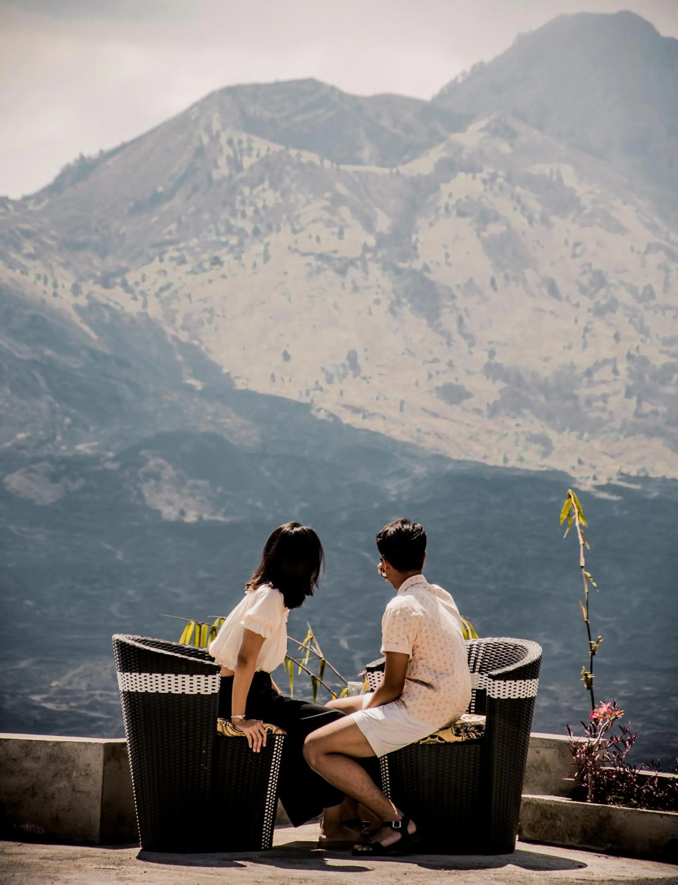 Mountain view in Ayodya Batur Villa