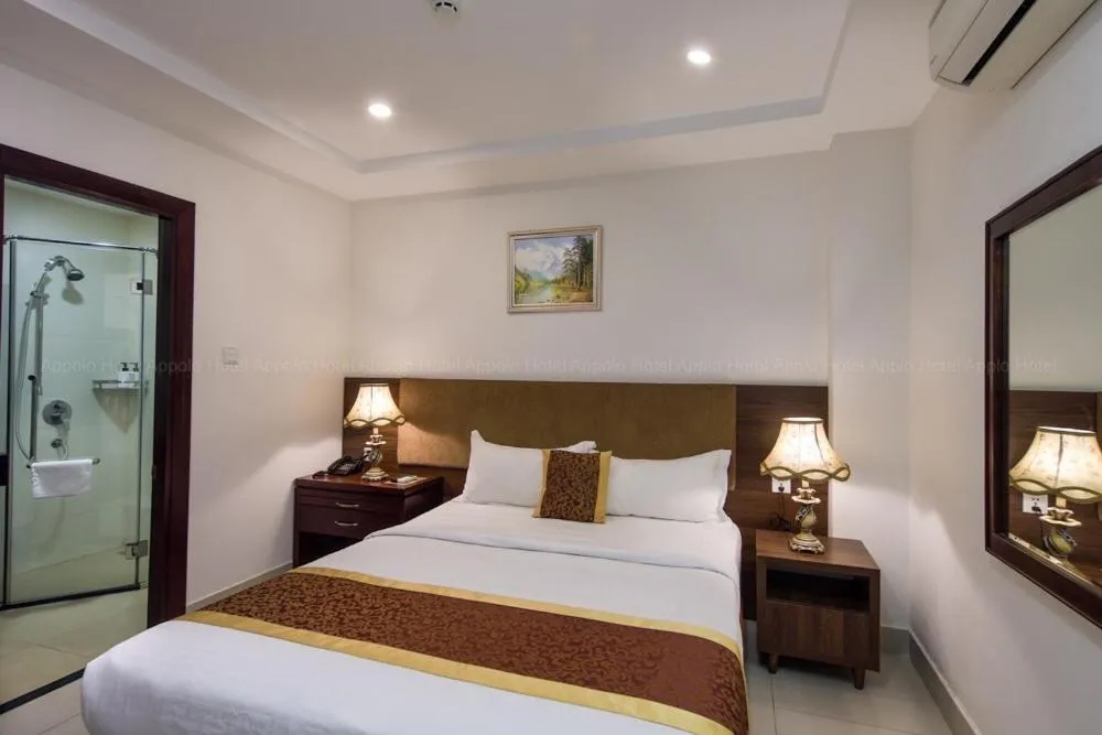 Bed in Apollo Airport Hotel