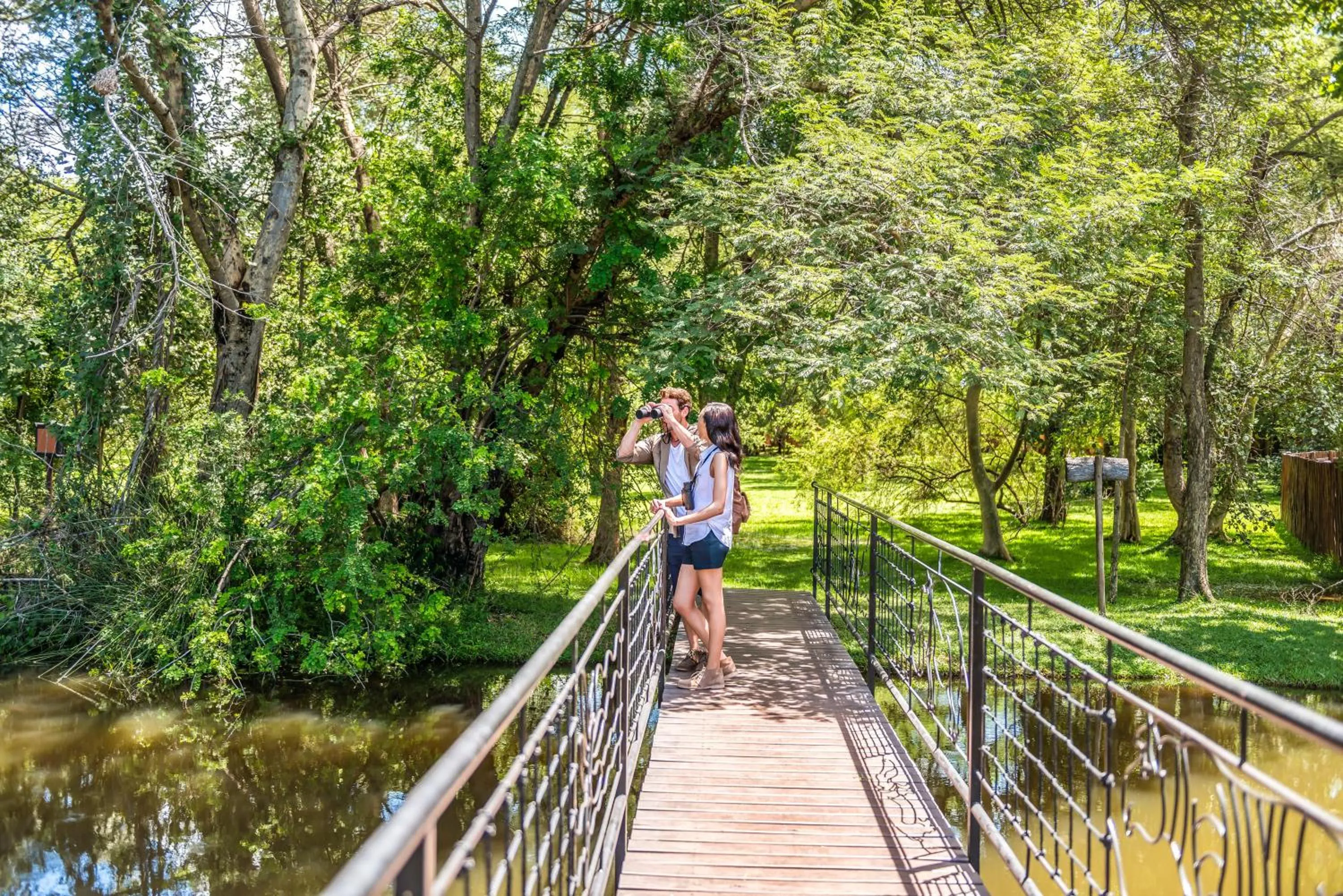 Guests in Avani Victoria Falls Resort