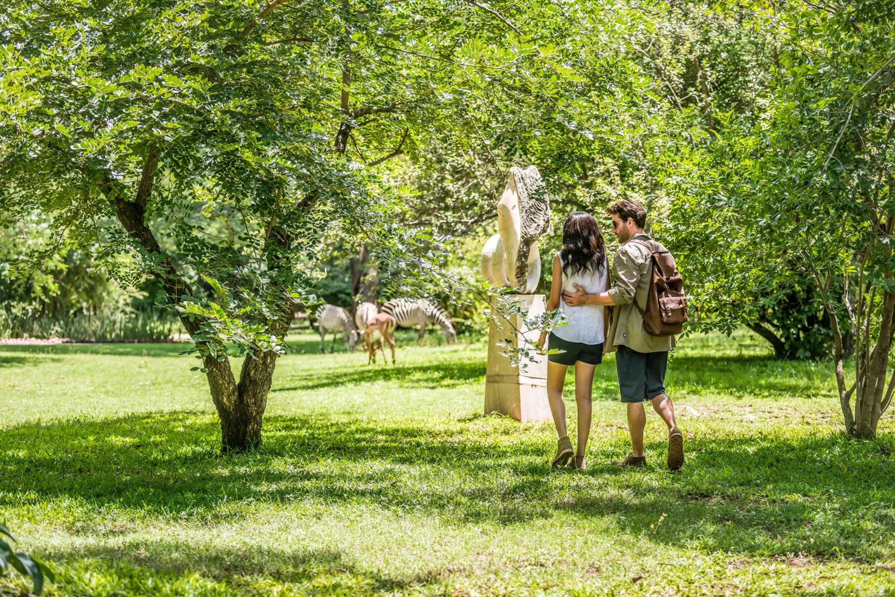Garden in Avani Victoria Falls Resort