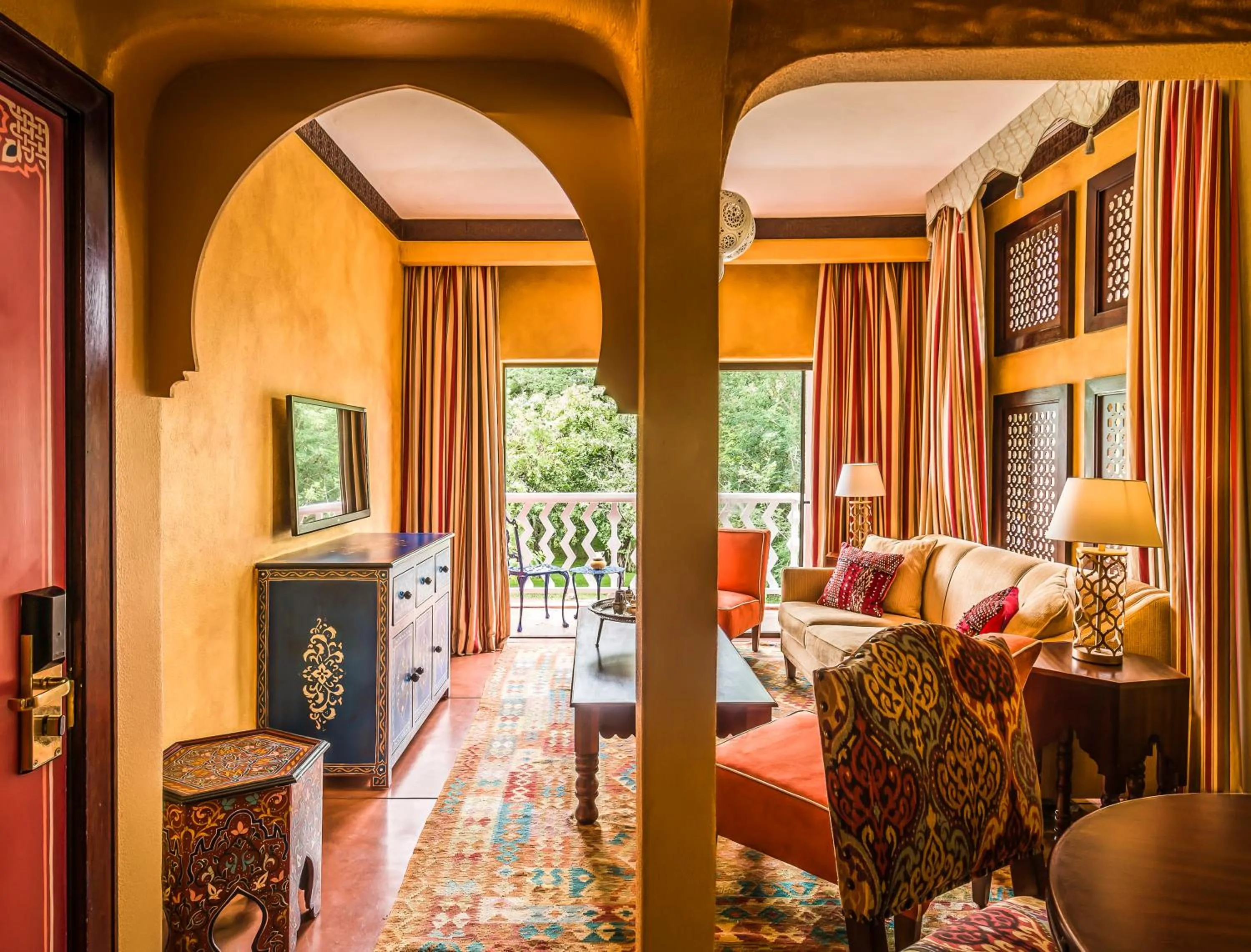 Living room in Avani Victoria Falls Resort