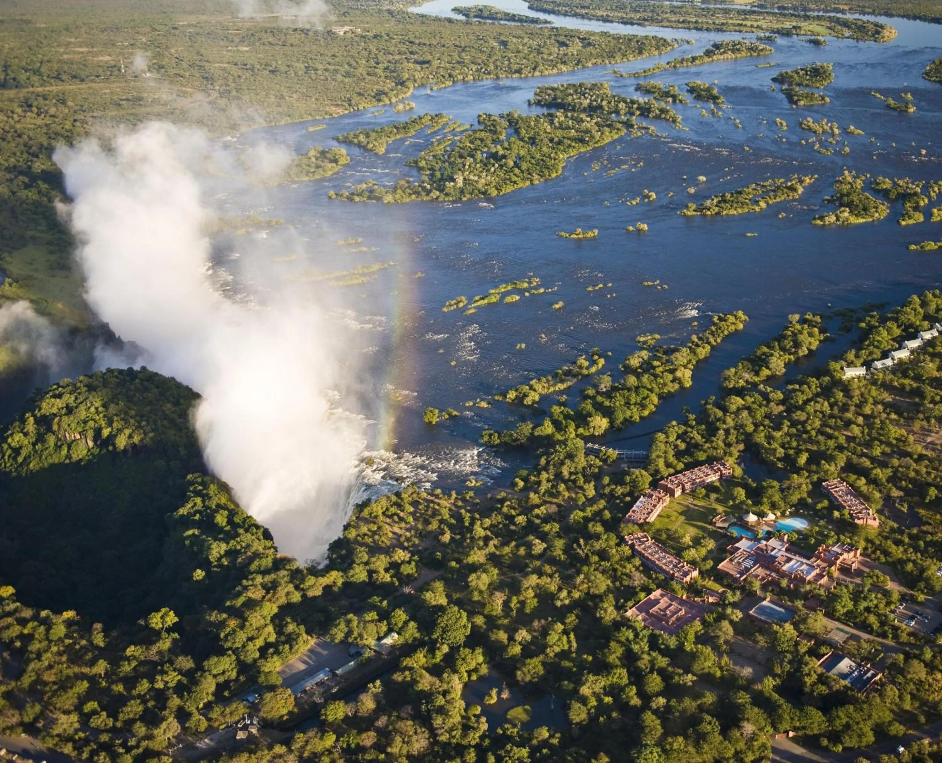 Bird's eye view in Avani Victoria Falls Resort