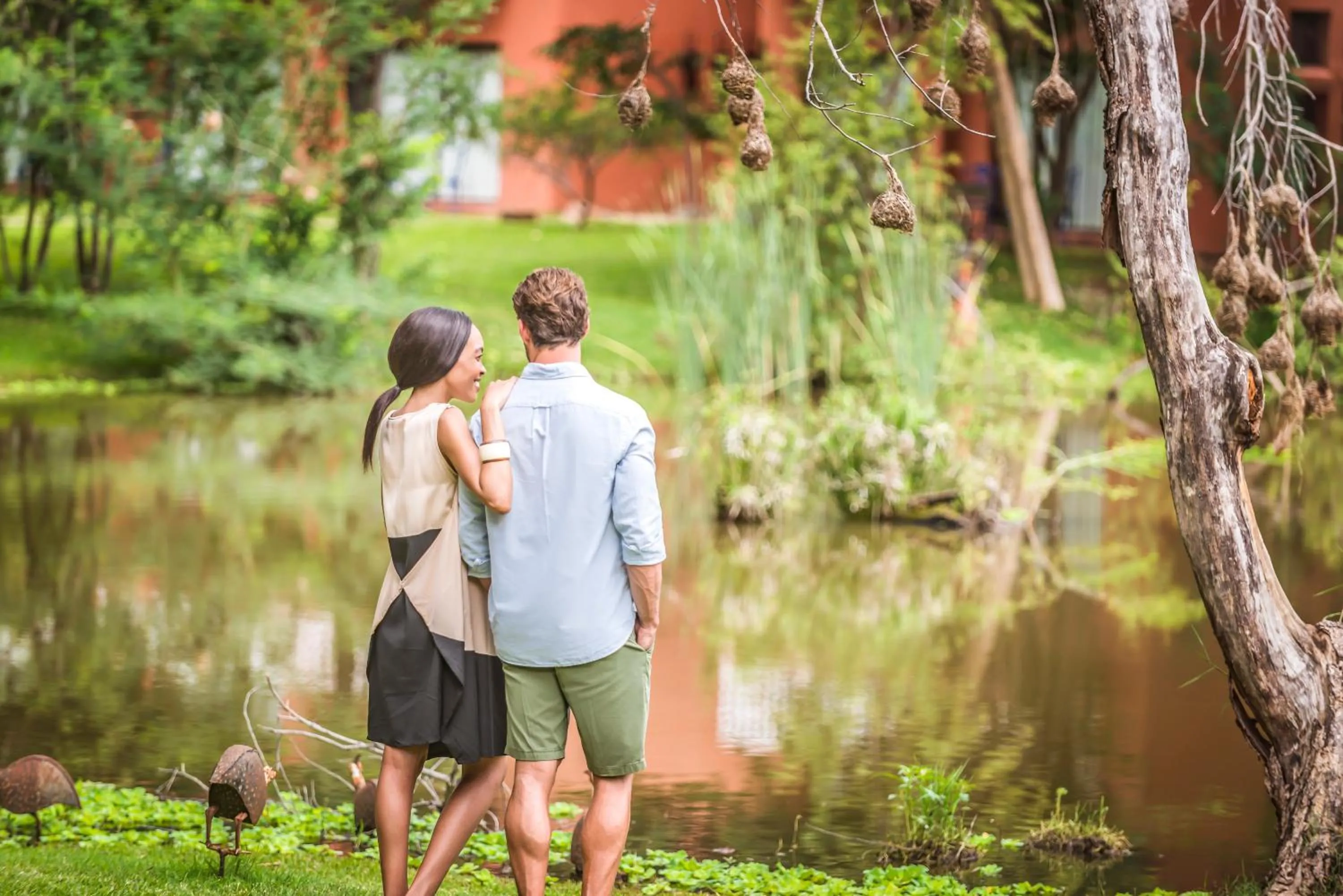Garden in Avani Victoria Falls Resort