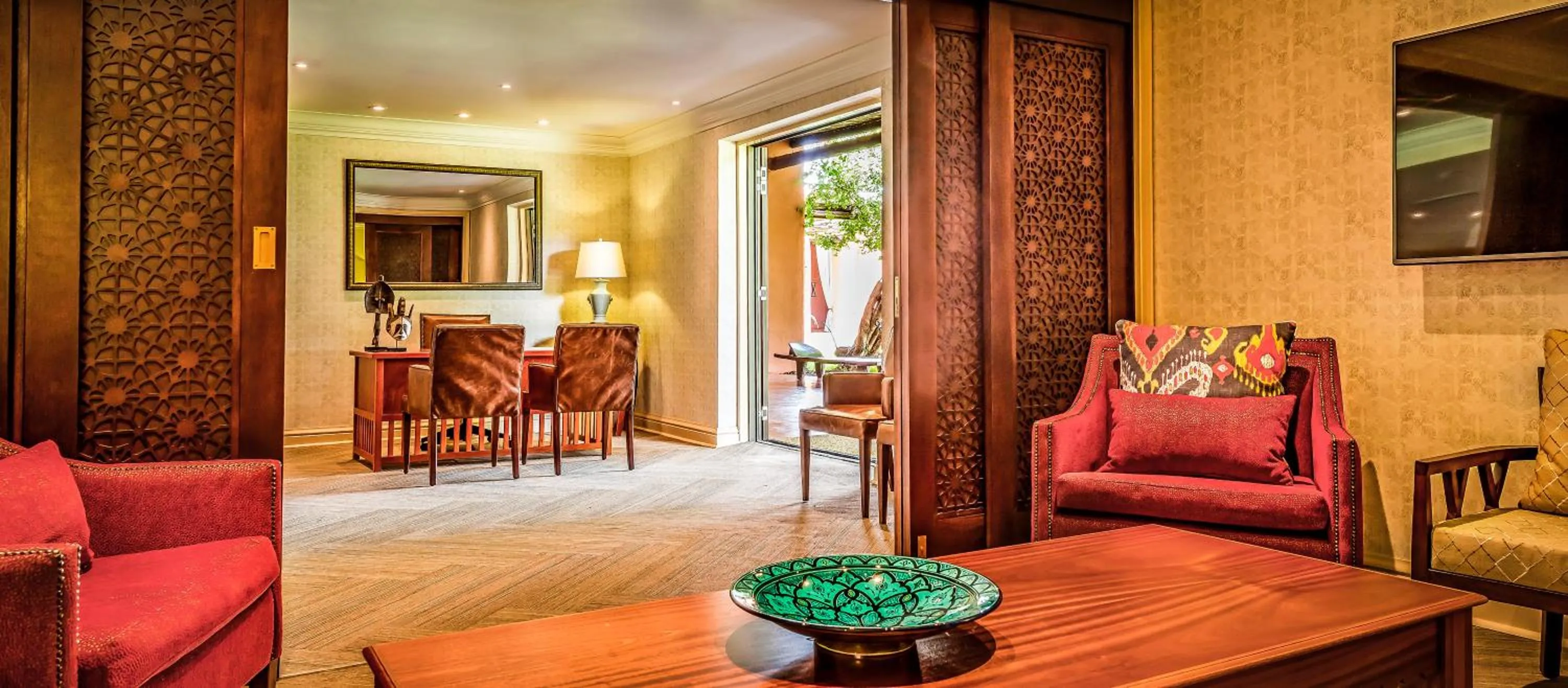 Living room in Avani Victoria Falls Resort