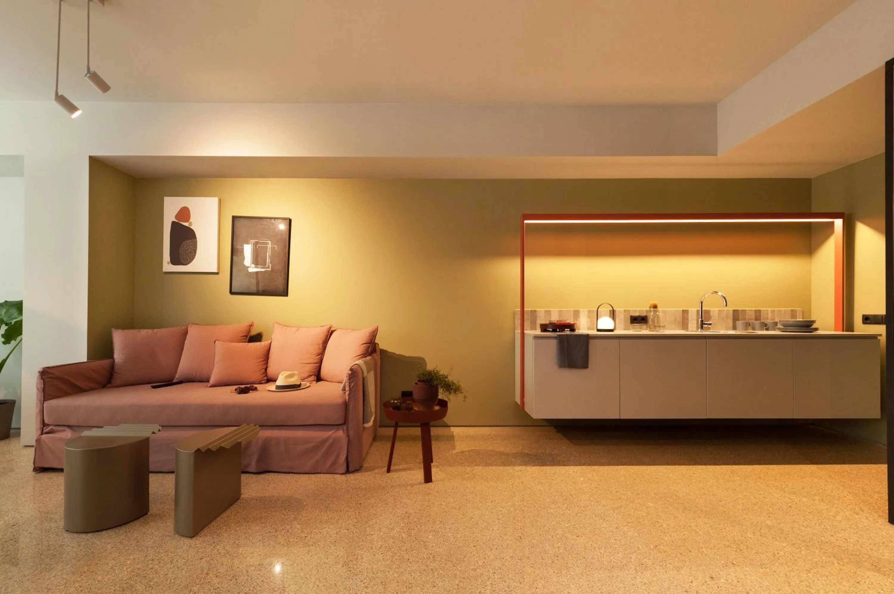 Kitchen or kitchenette in Arcade Project Hi-end Apartments