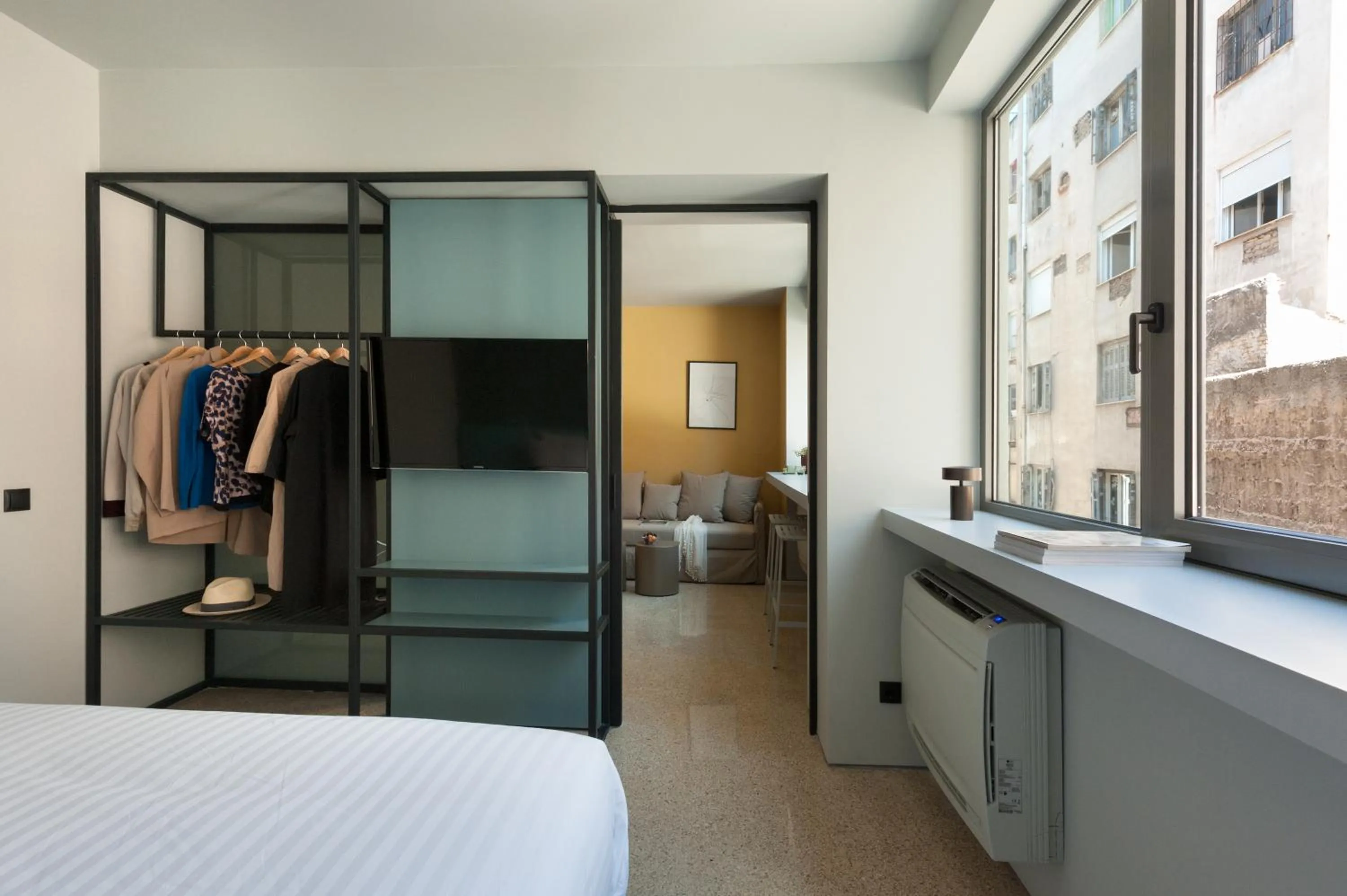 Photo of the whole room, Bed in Arcade Project Hi-end Apartments