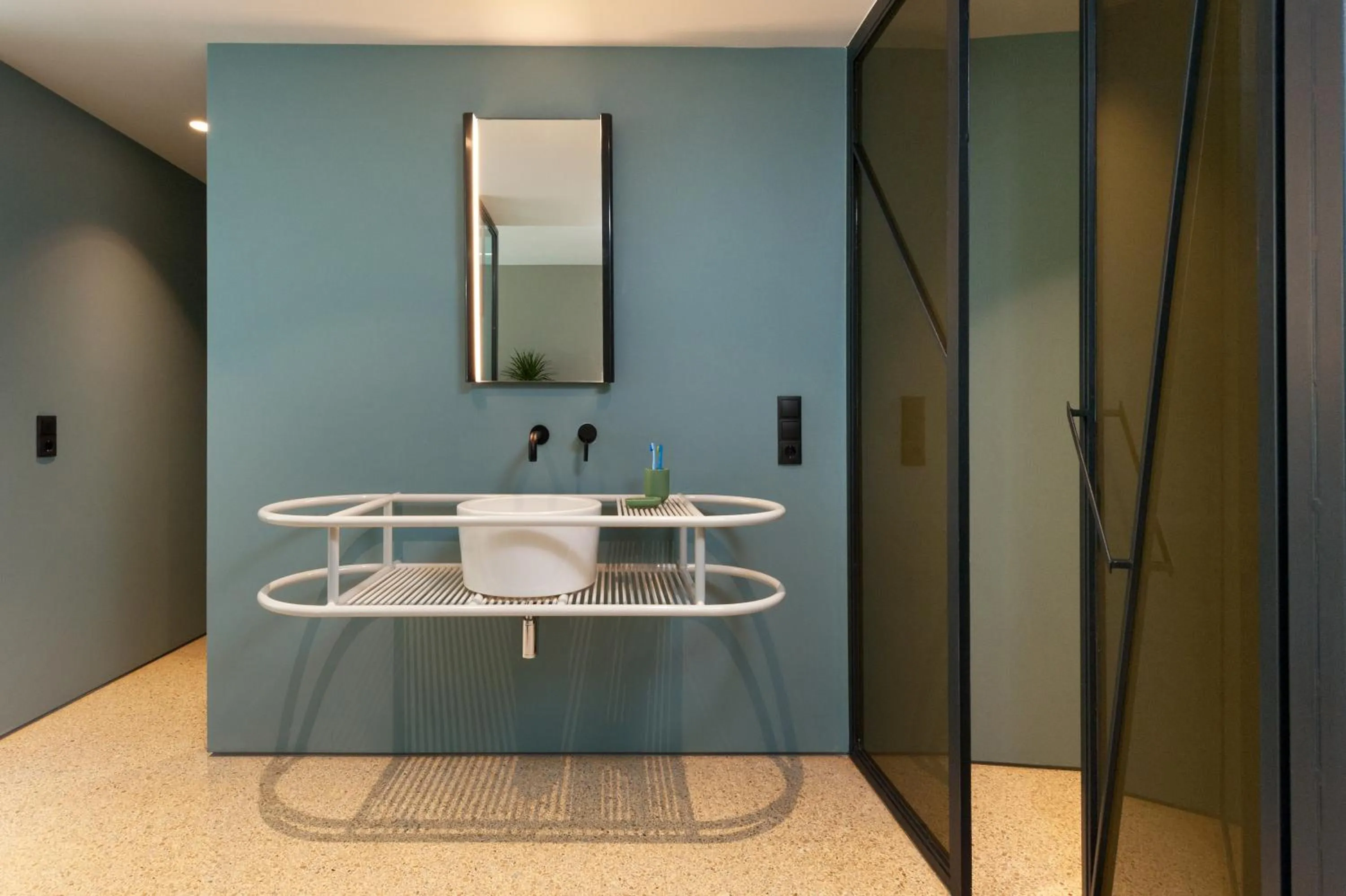 Shower in Arcade Project Hi-end Apartments