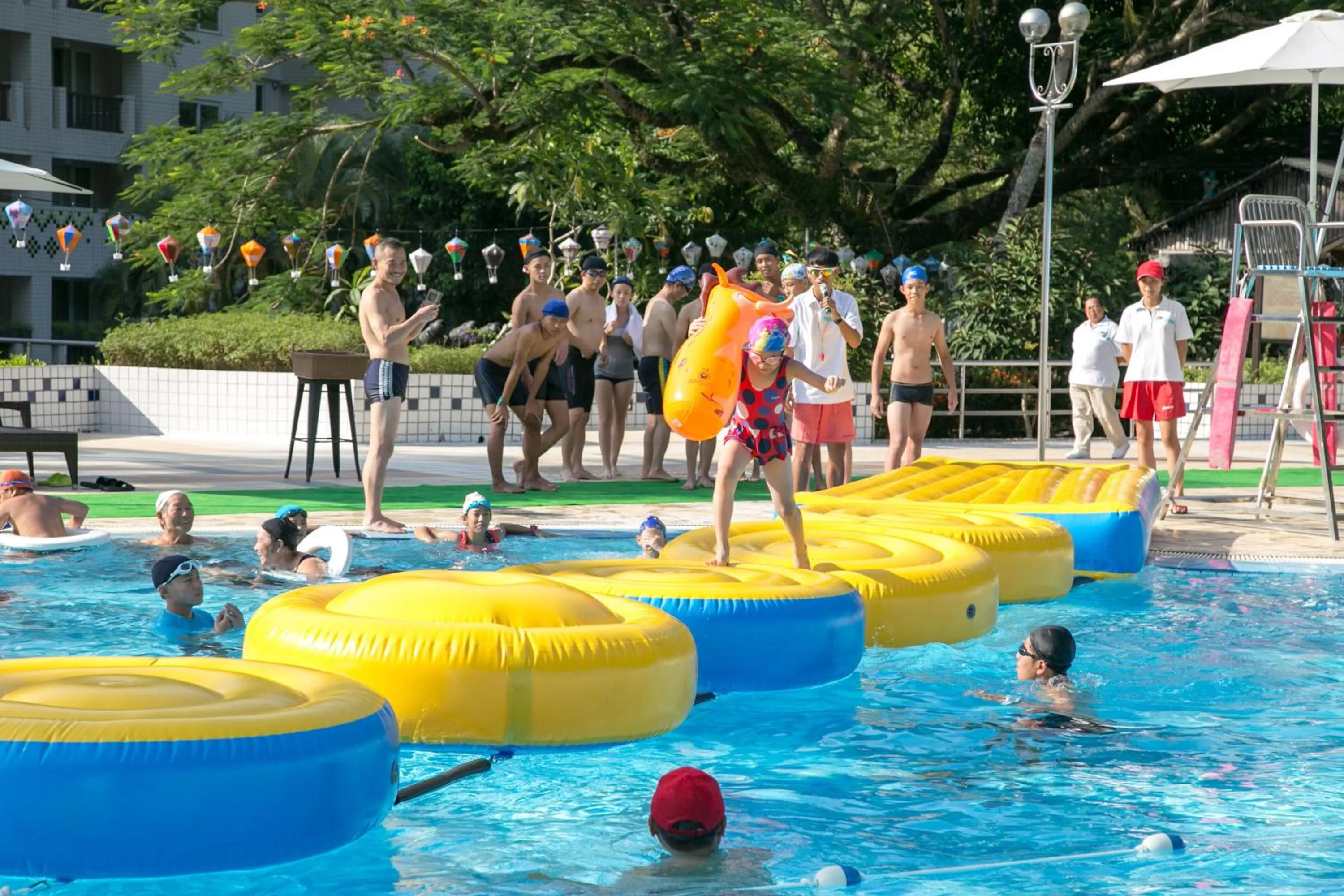 Swimming pool in Hotel Royal Chihpin
