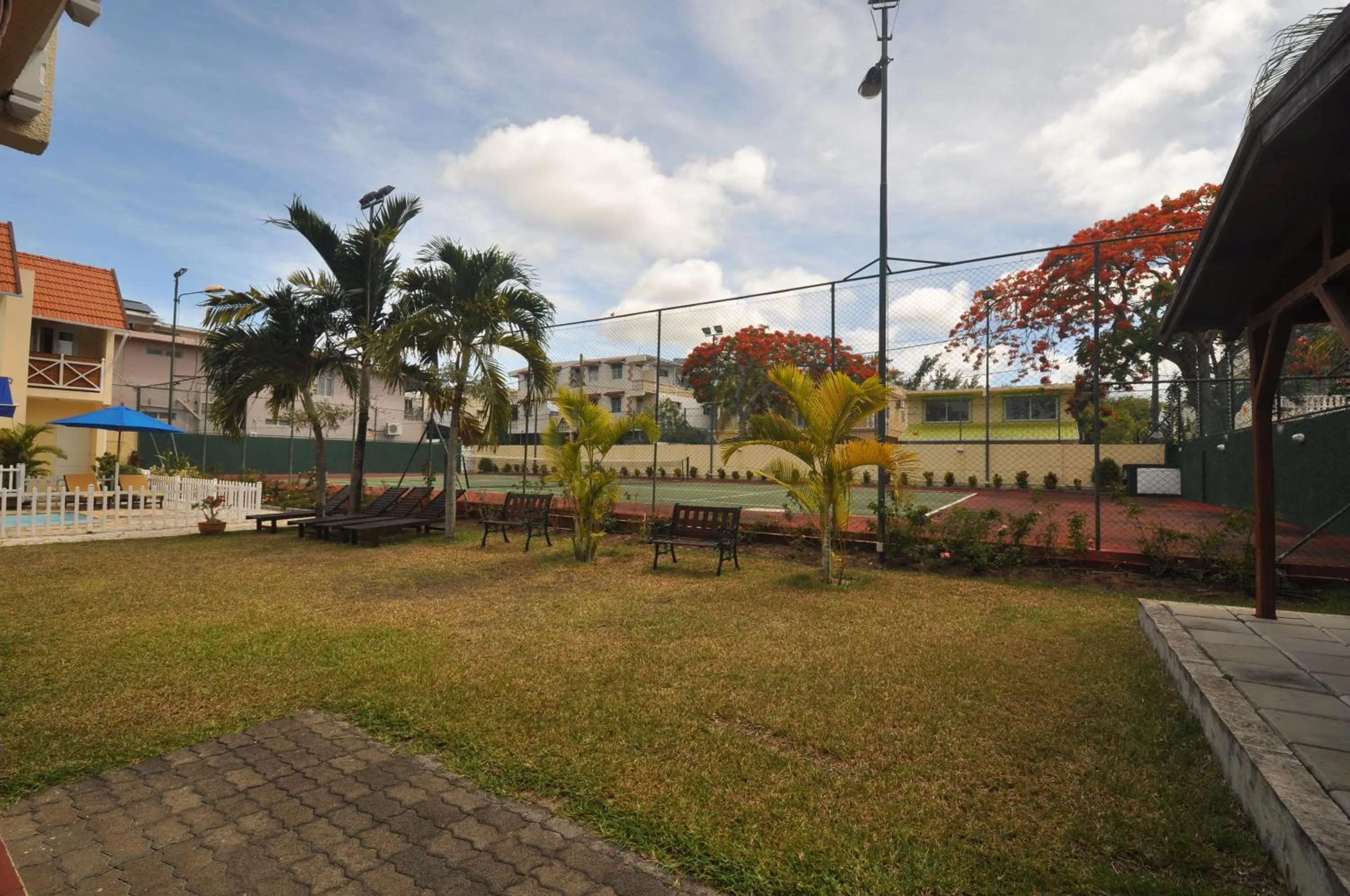 Garden in La Pointe Villas