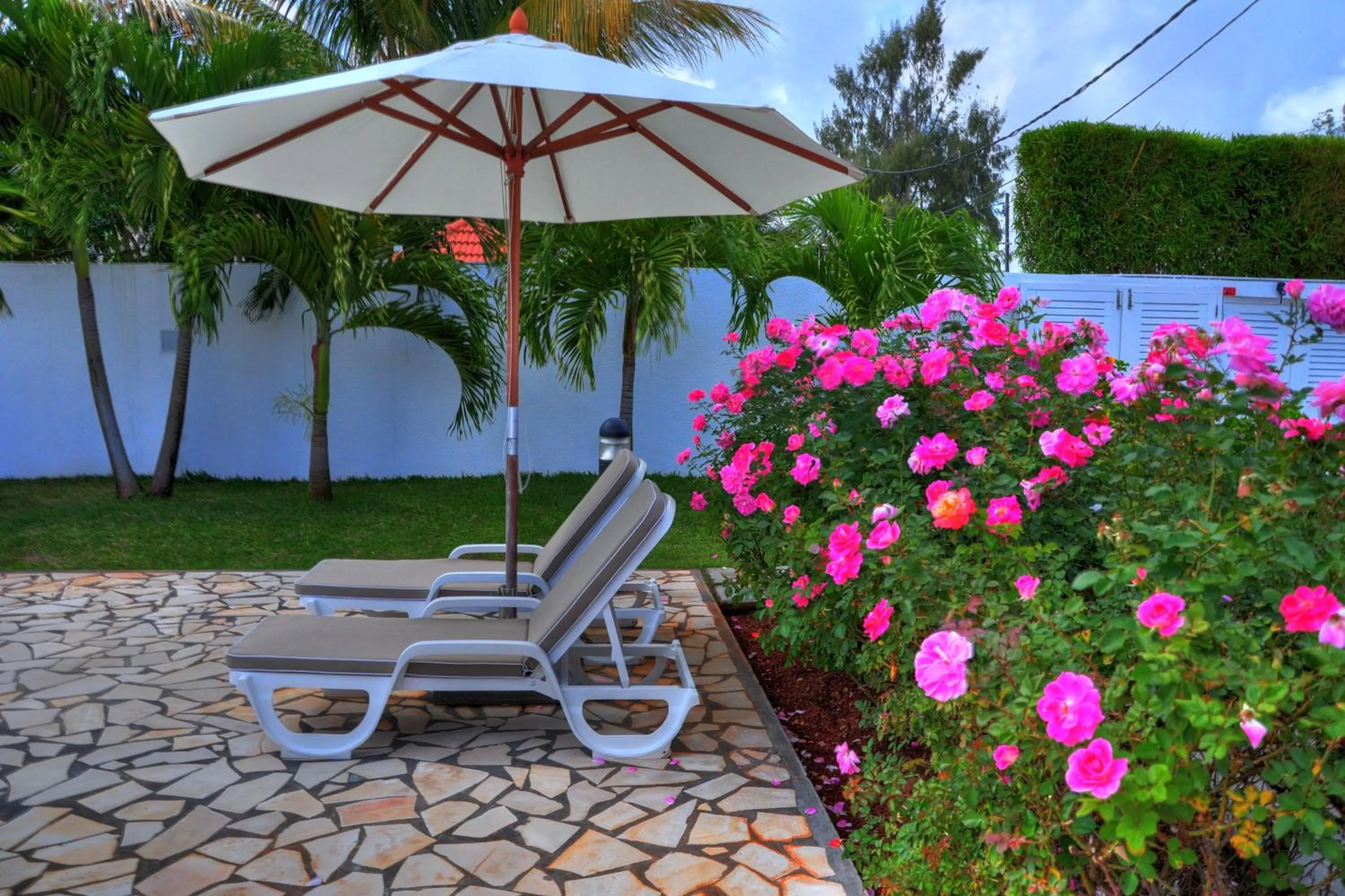 Garden in La Pointe Villas