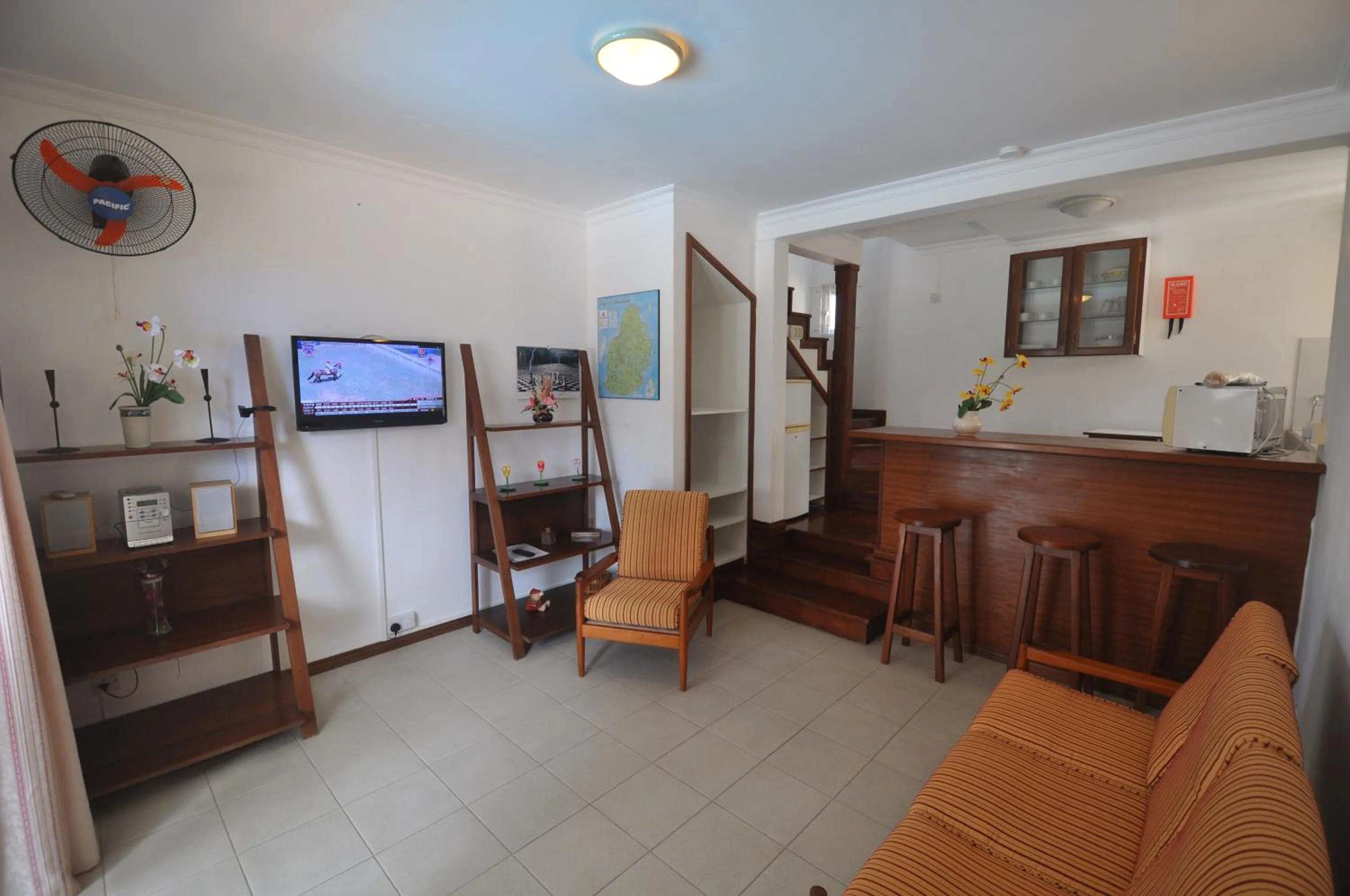 Living room in La Pointe Villas
