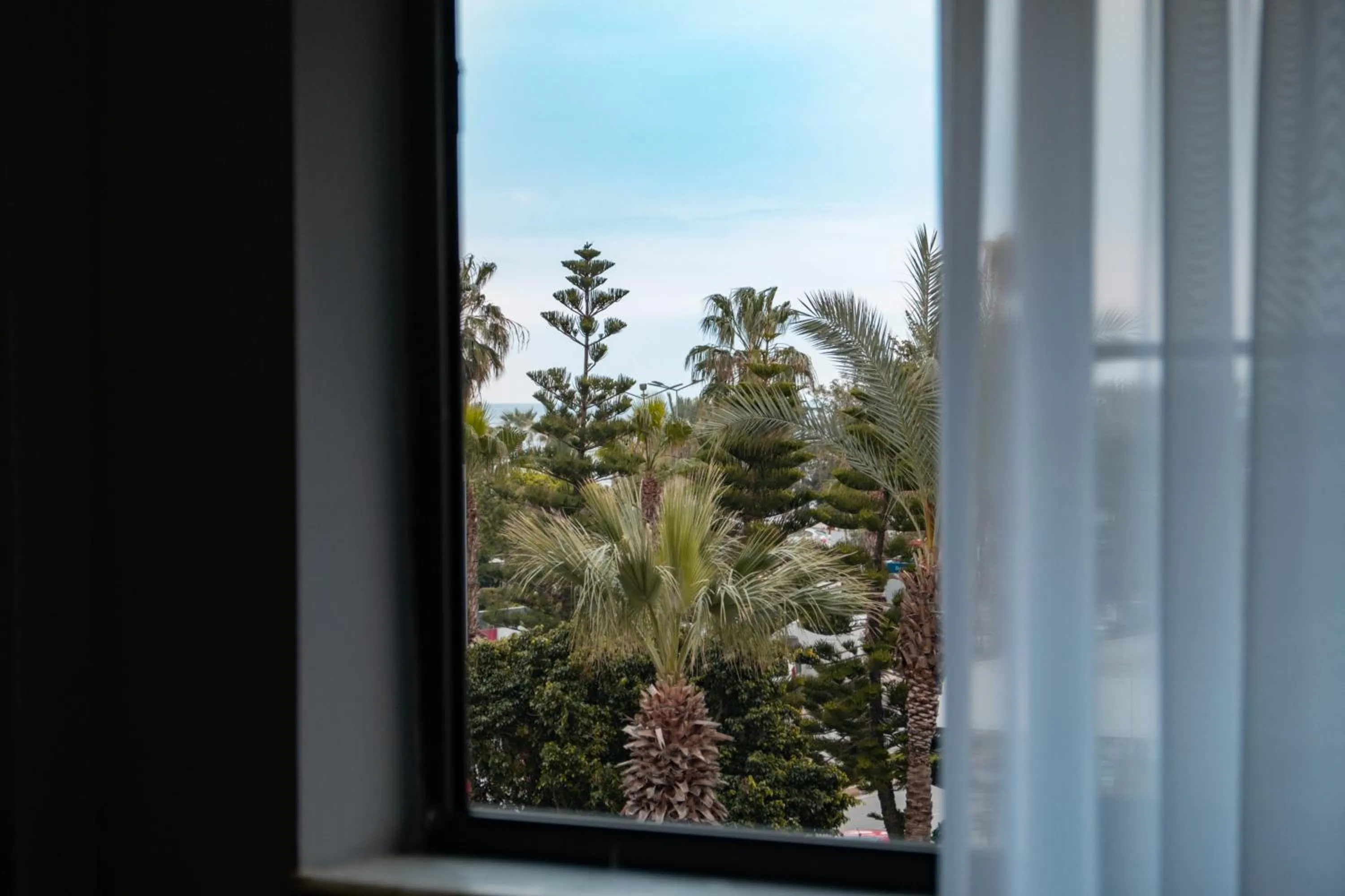 Garden view in Eva Hotel