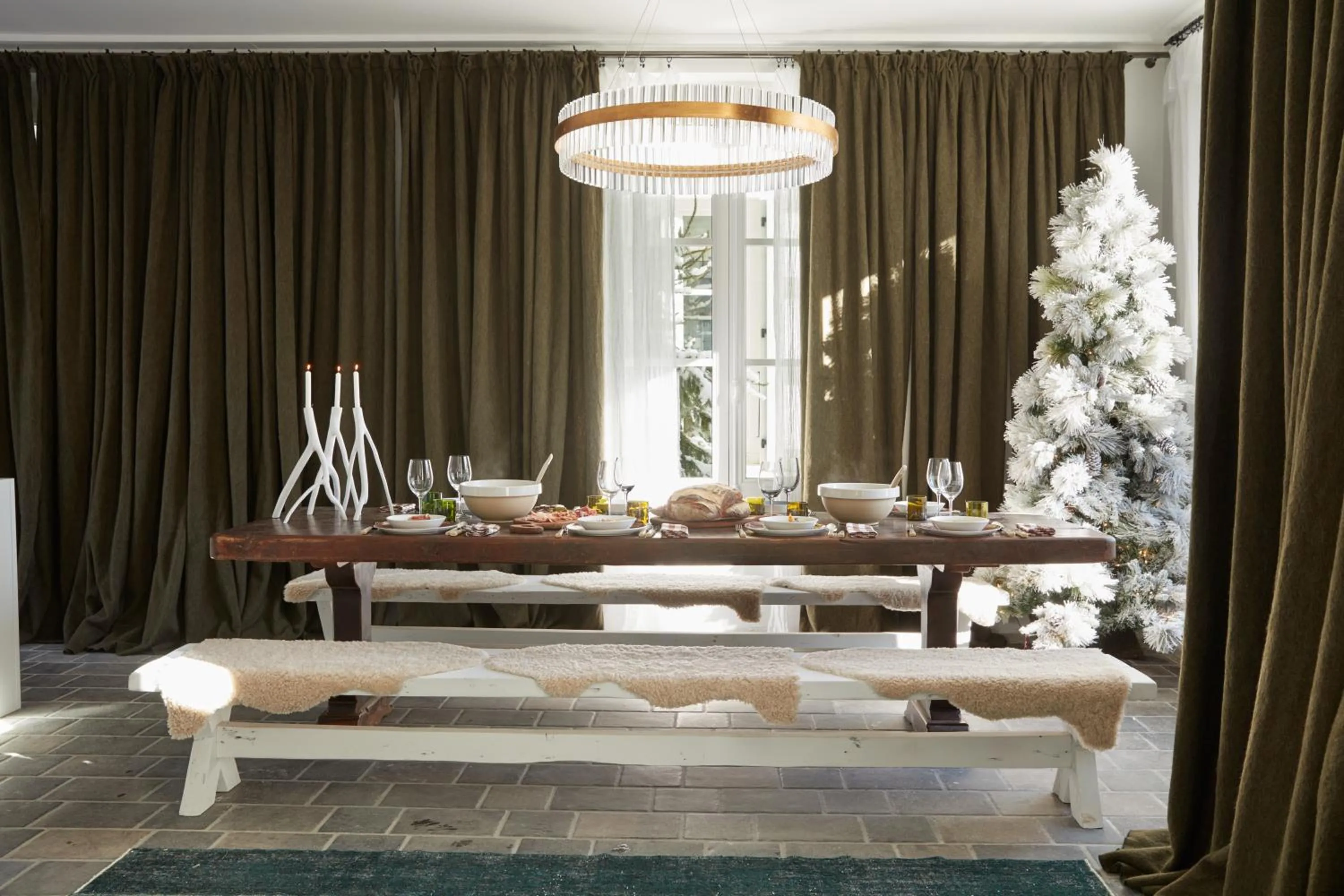 Dining area in Grand Hotel Soleil d'Or