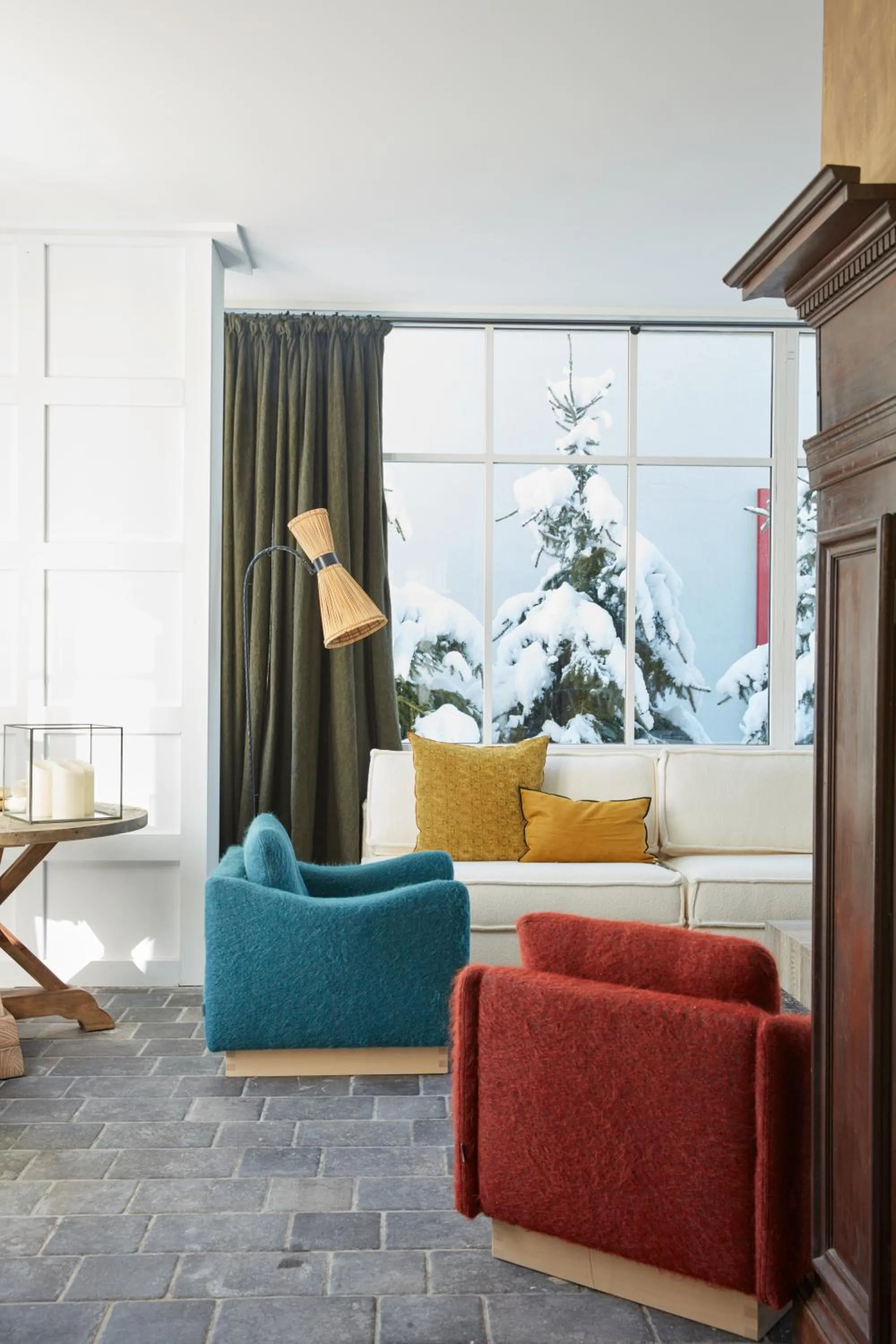 Living room in Grand Hotel Soleil d'Or