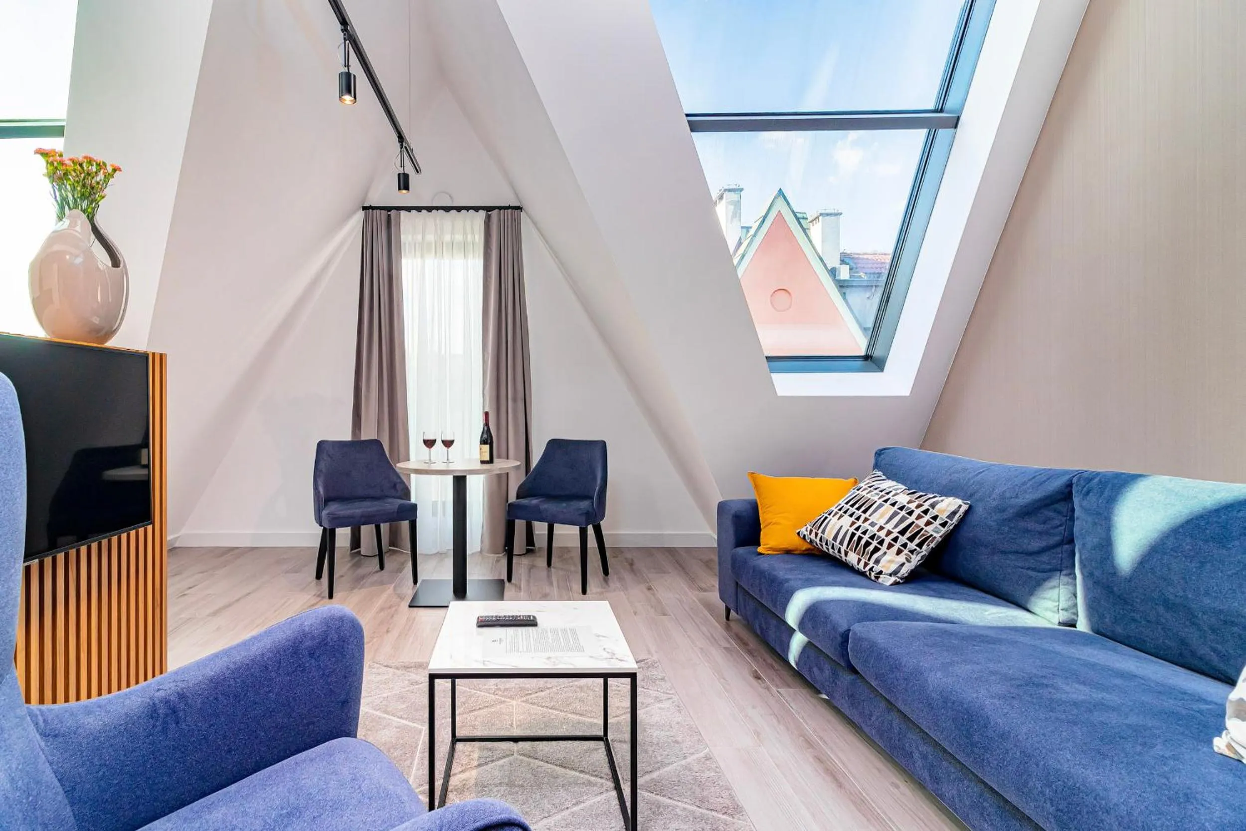 Living room in Odrzańska Residence Old Town