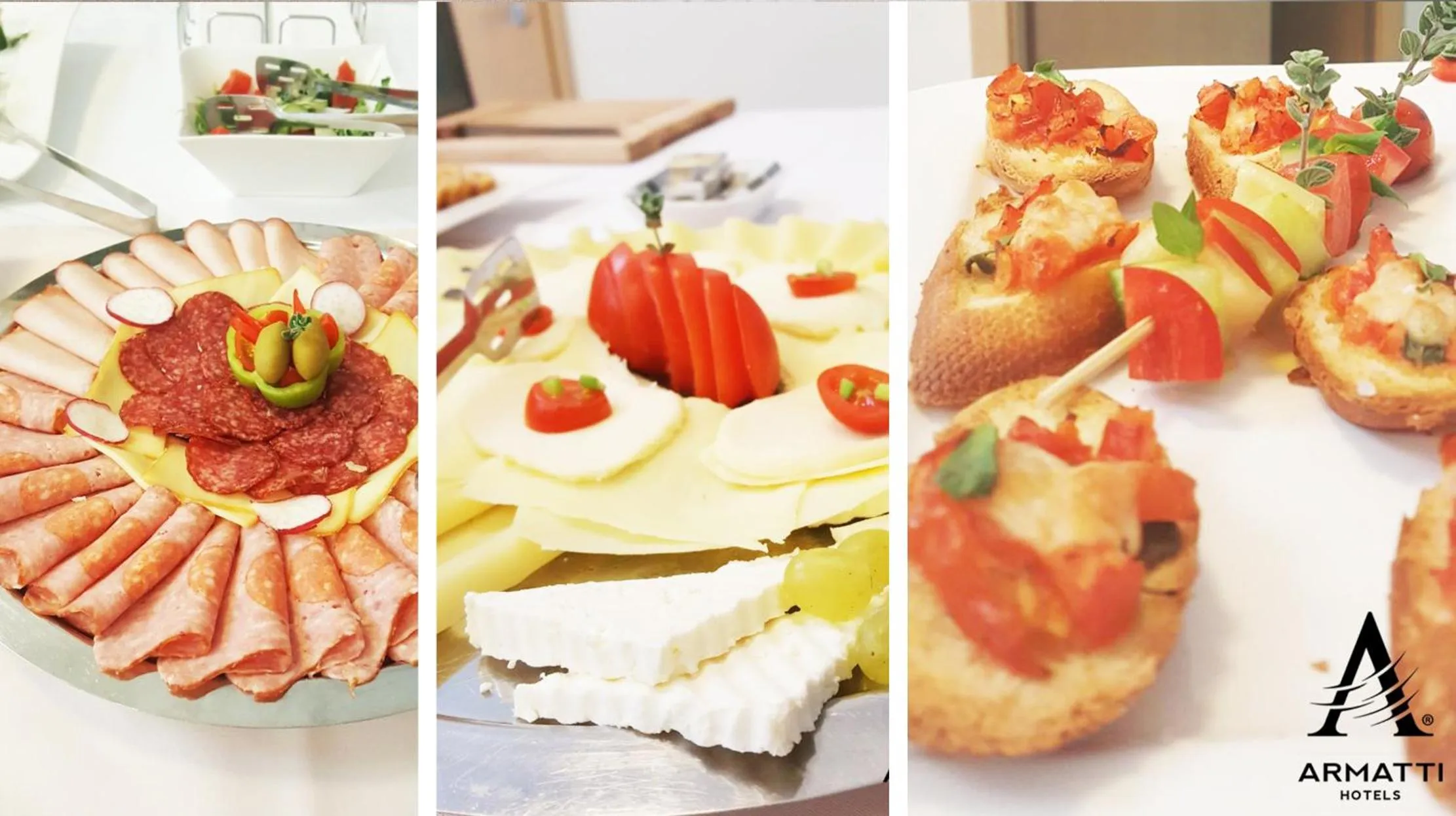 Buffet breakfast in Hotel Armatti