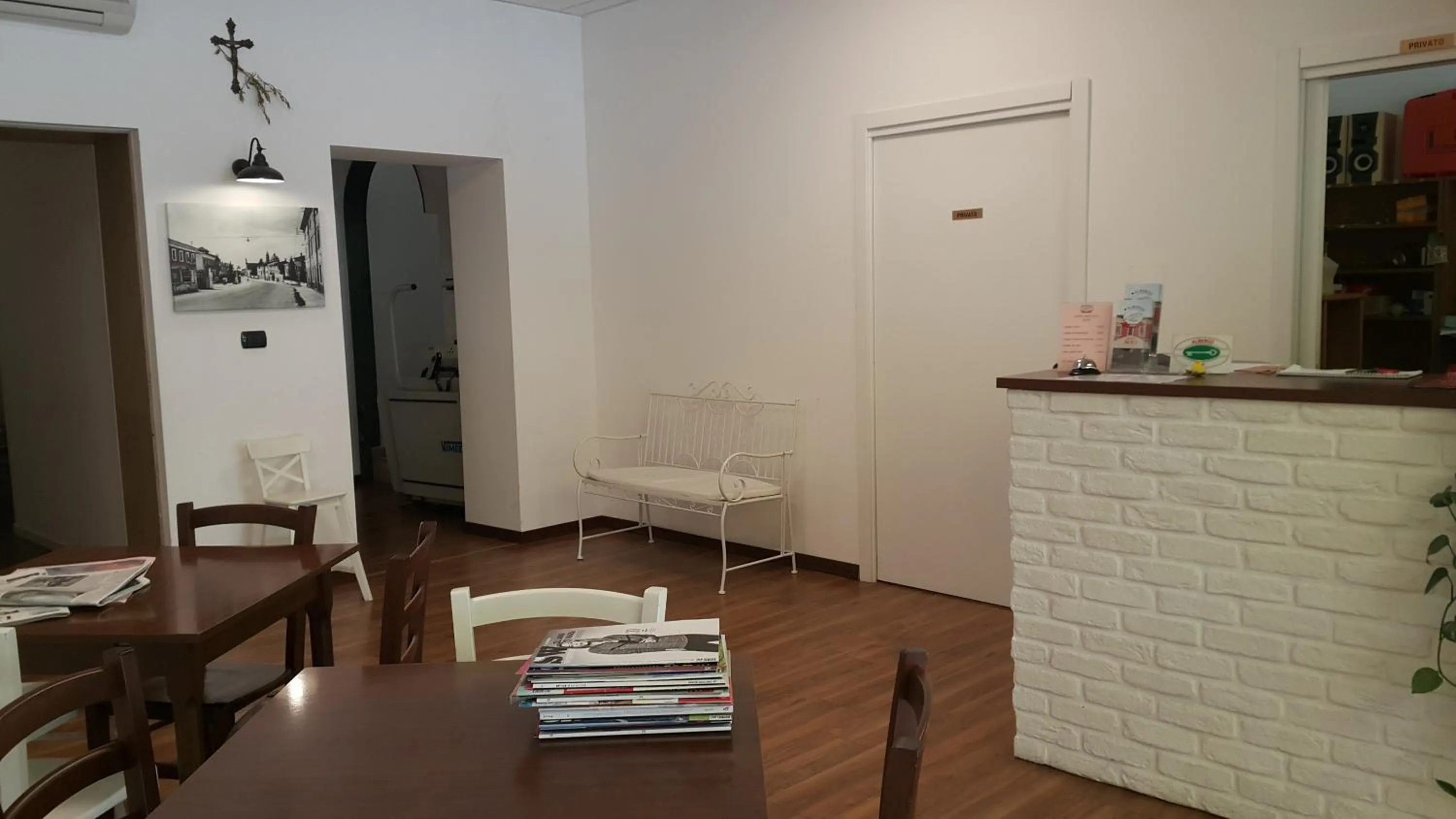 Lobby or reception in Albergo Pizzeria Sole