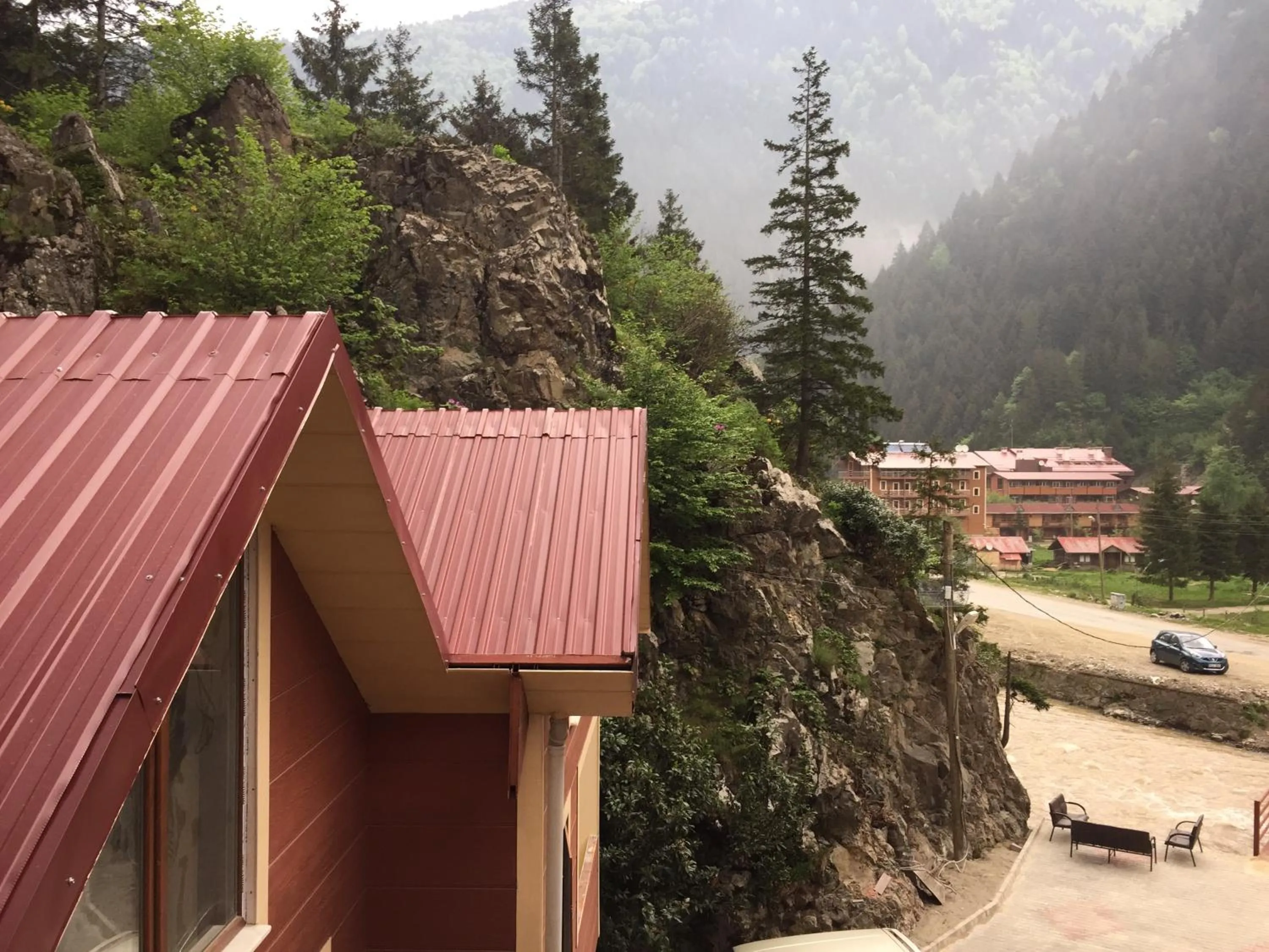 Garden view in Uzungol Soylu Hotel