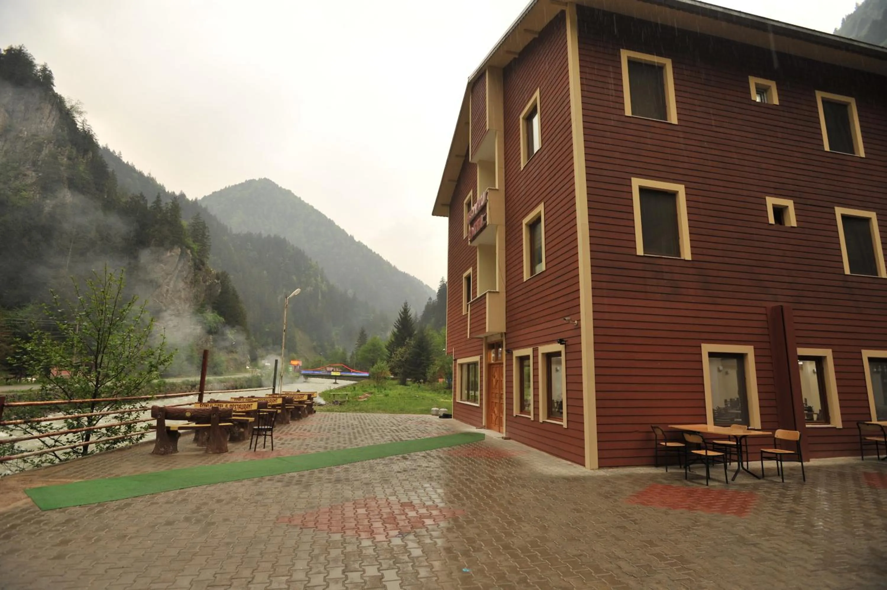 Patio in Uzungol Soylu Hotel