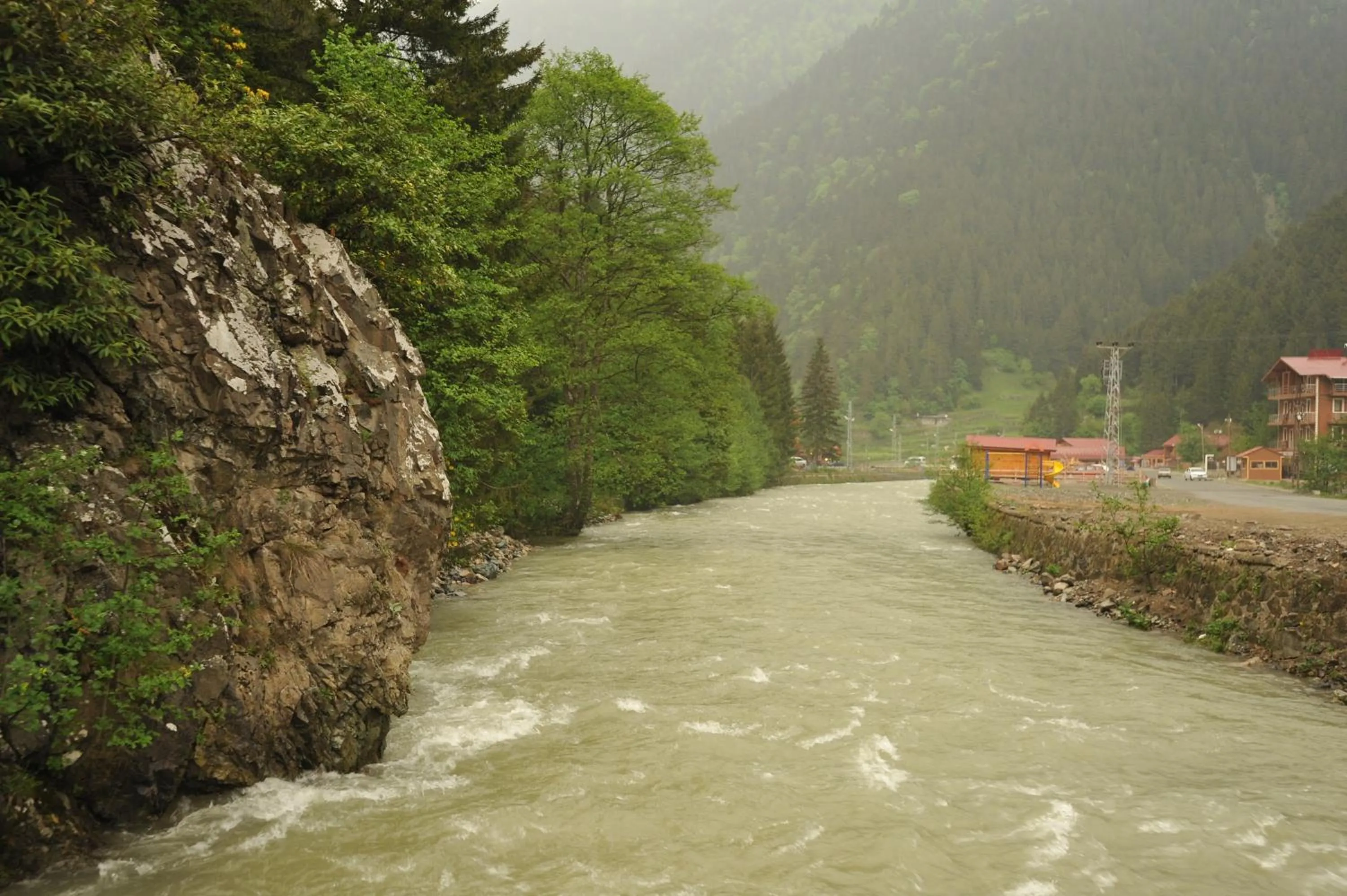 River view in Uzungol Soylu Hotel