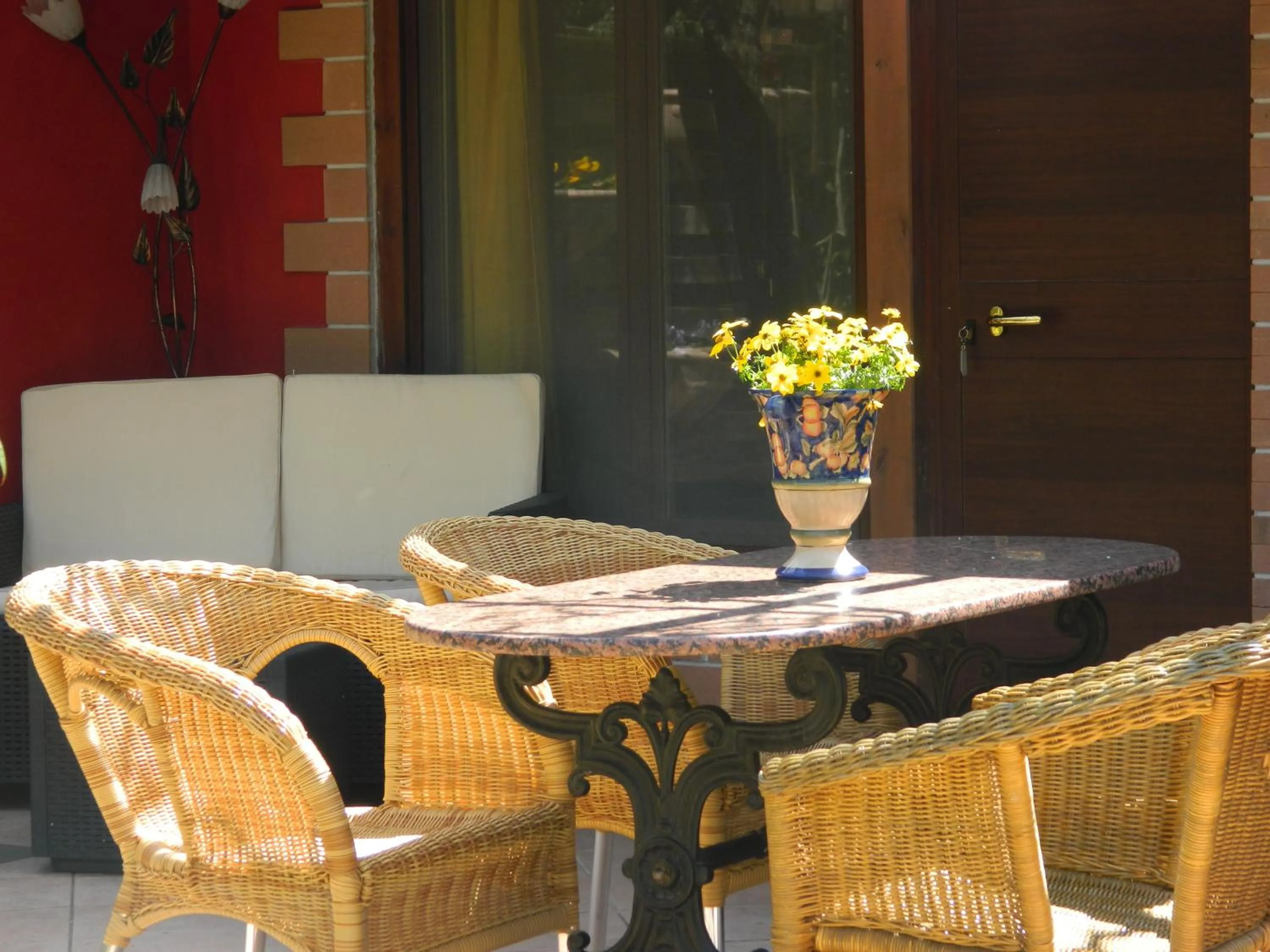 Decorative detail in La Locanda di Decima