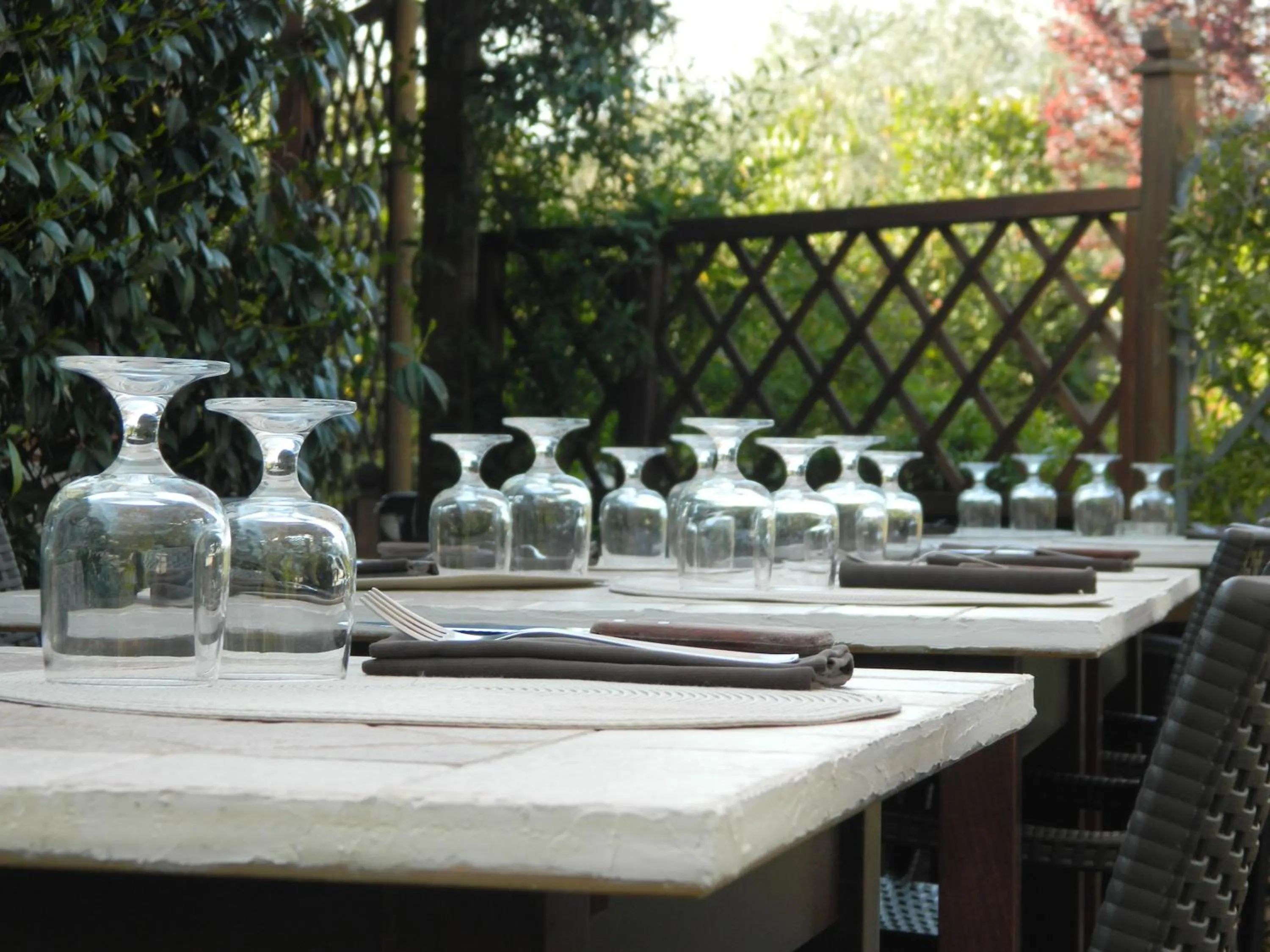 Decorative detail in La Locanda di Decima