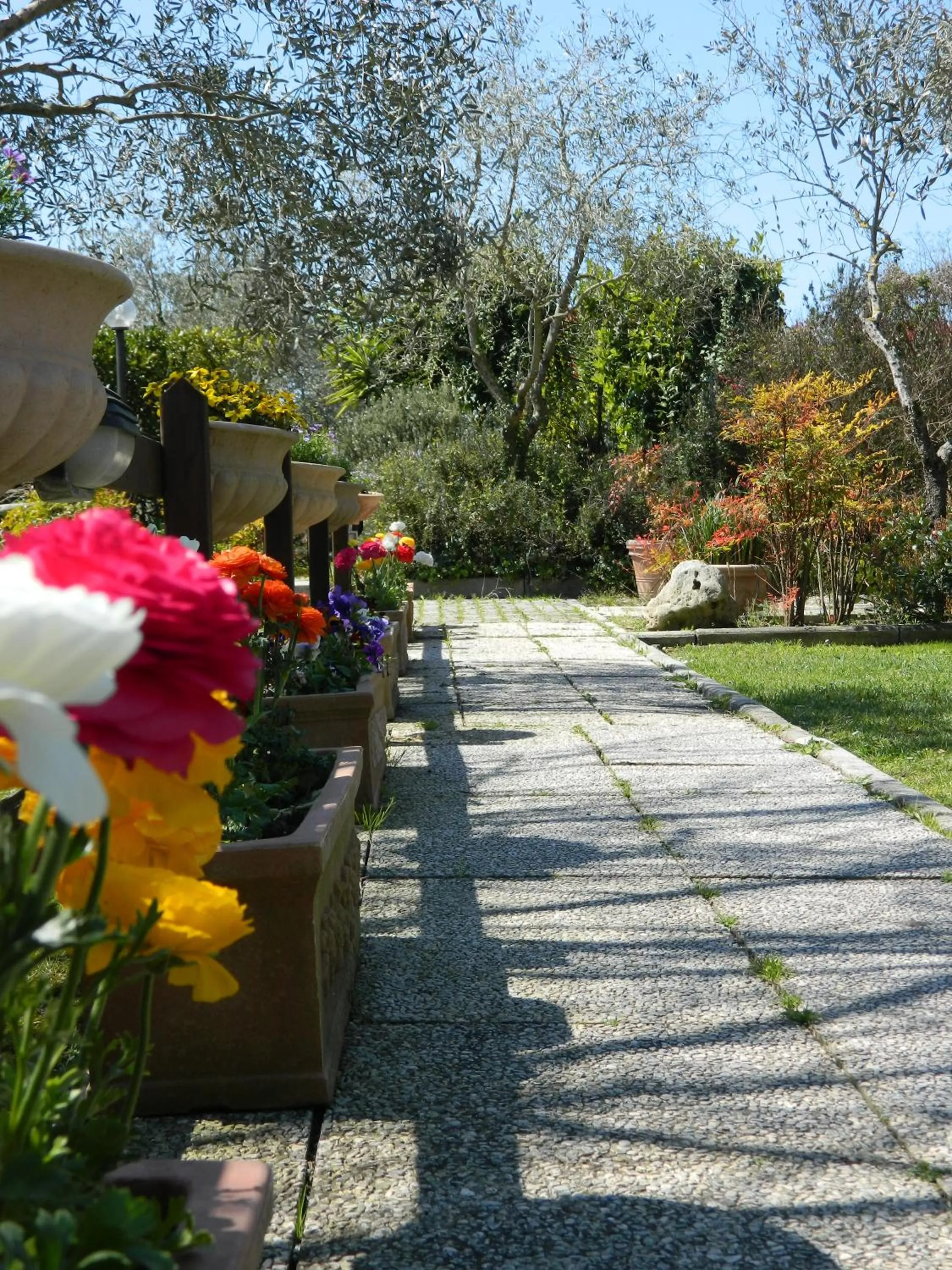 Decorative detail in La Locanda di Decima