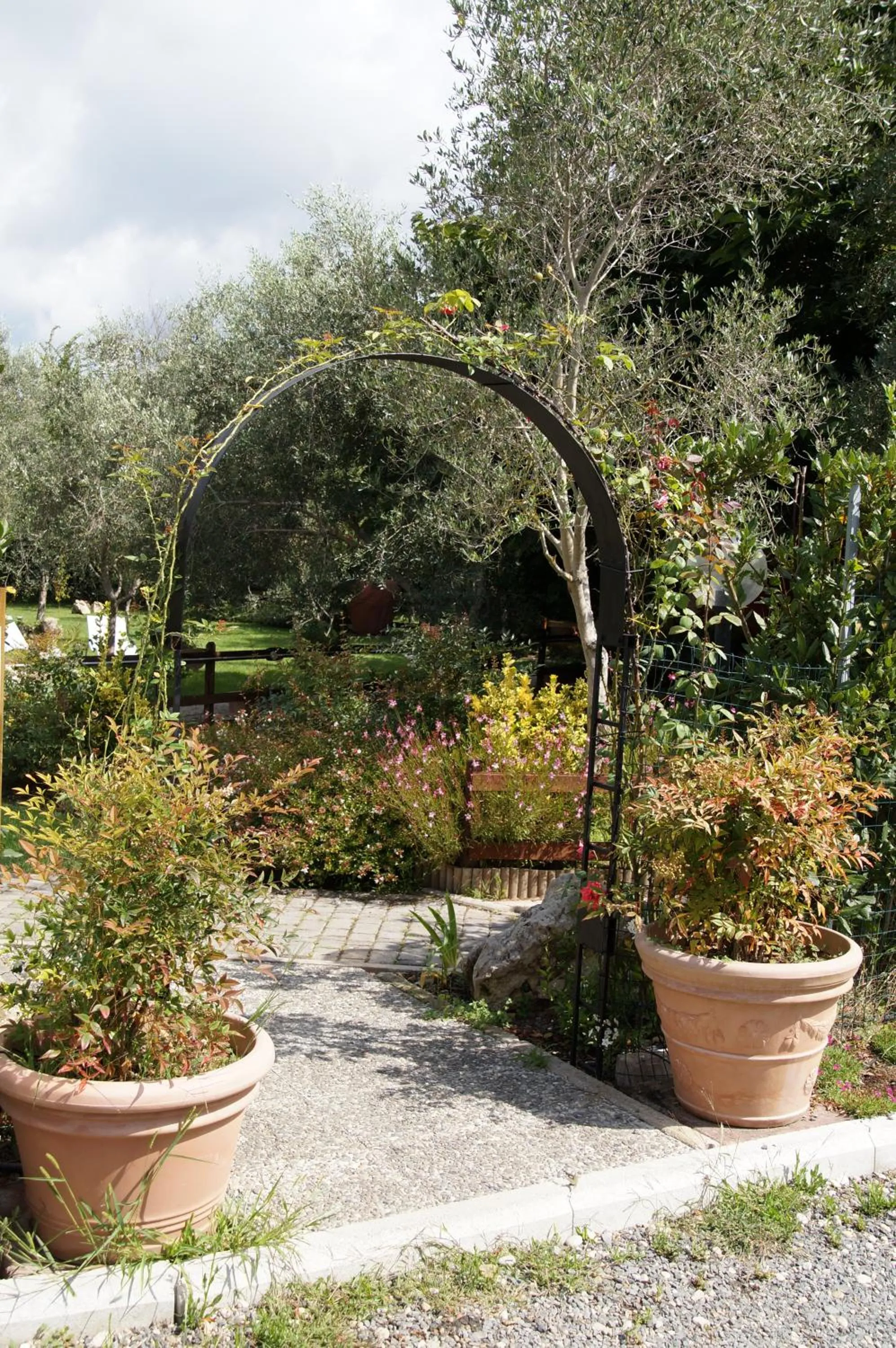 Decorative detail in La Locanda di Decima