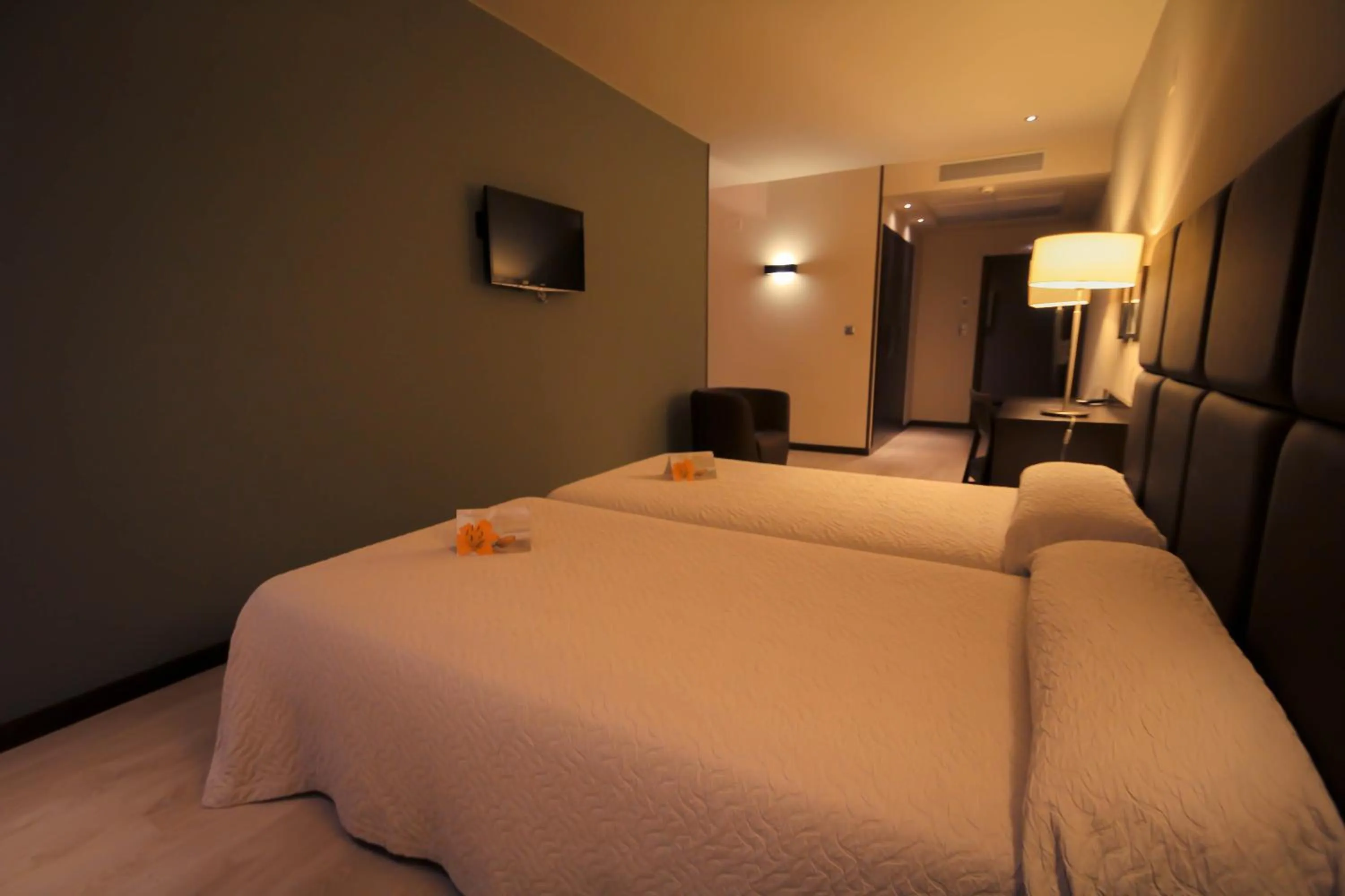 Family, Bed in Hotel Torre de Núñez