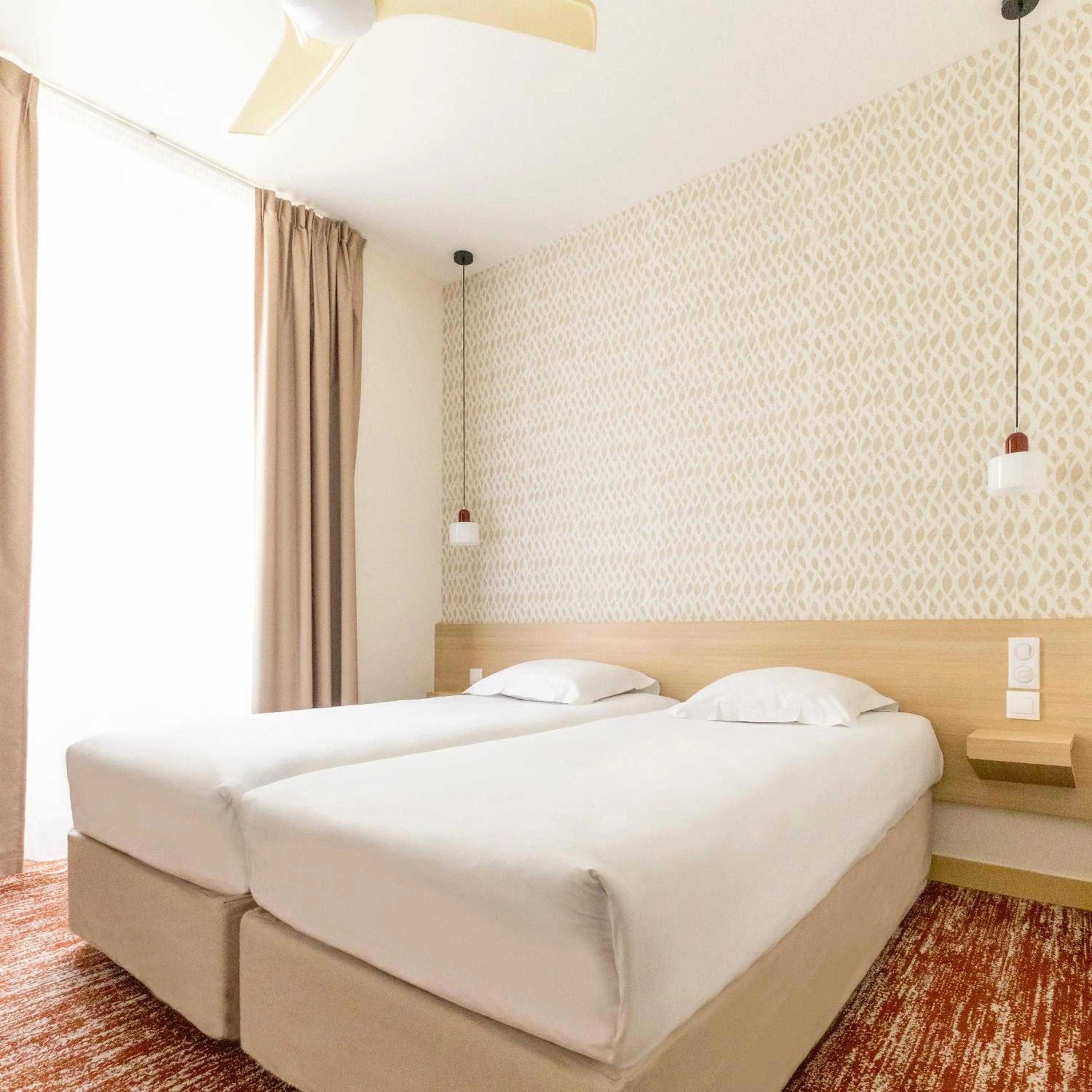 Bed in Hotel Gambetta